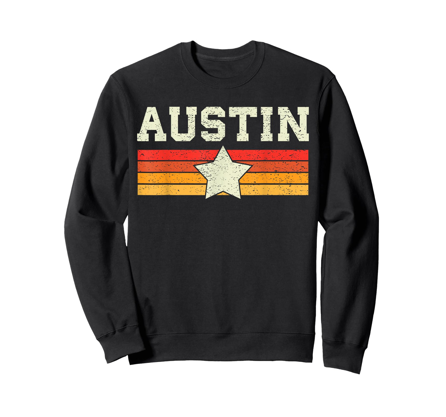 Austin Texas T-Shirt Retro Vintage Shirt Gift Men Women Kids T-Shirt