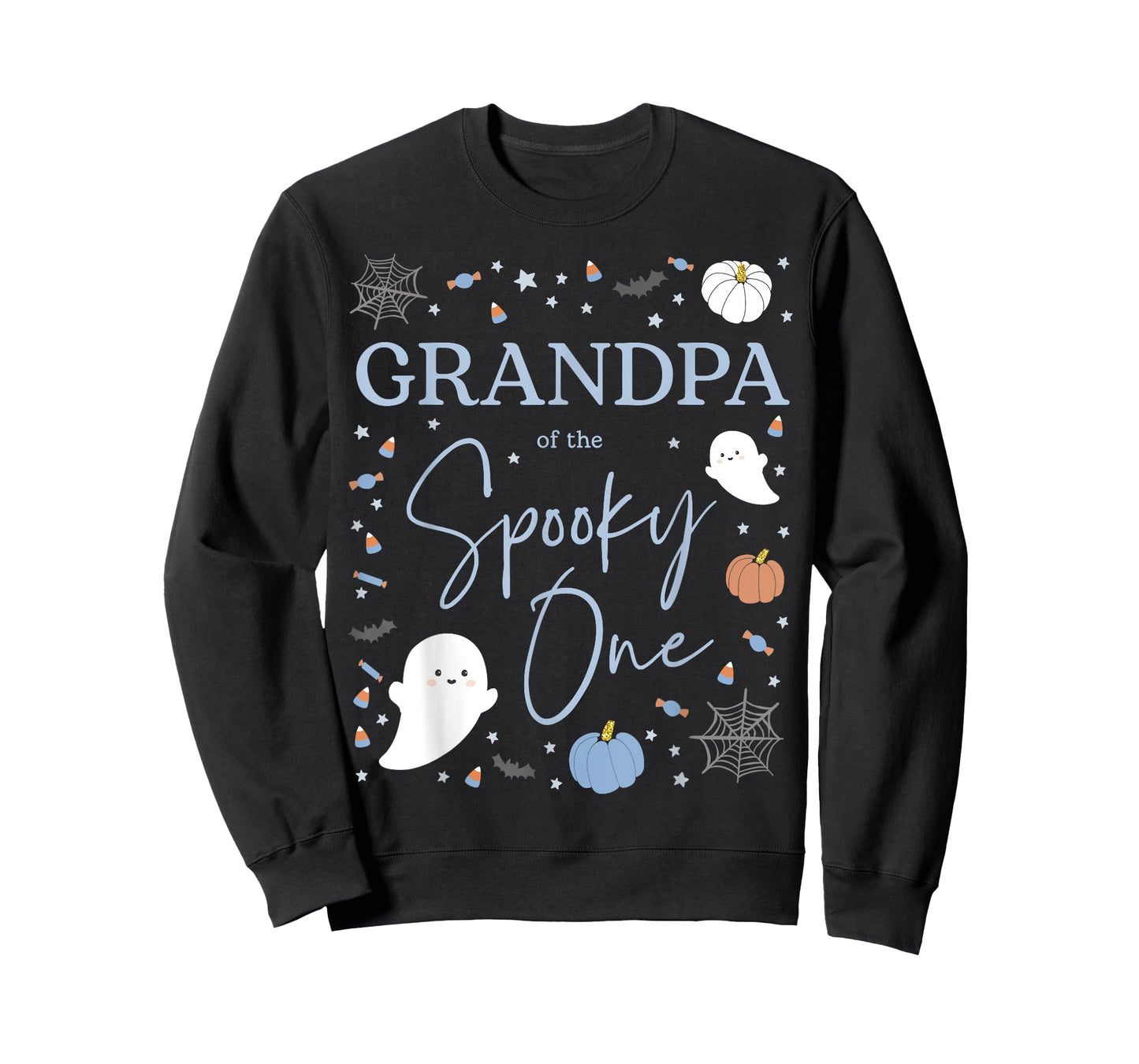 Grandpa of The Spooky One First Birthday Boy 1st Halloween T-Shirt