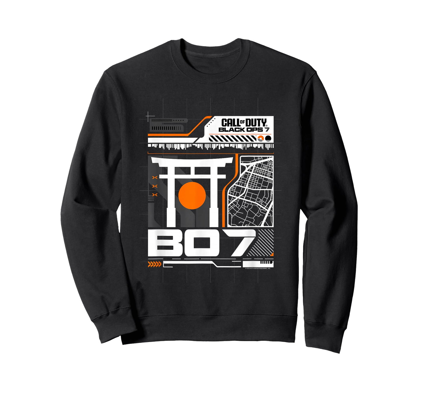 Call of Duty Black Ops 7 Modern Map FPS Video Game T-Shirt