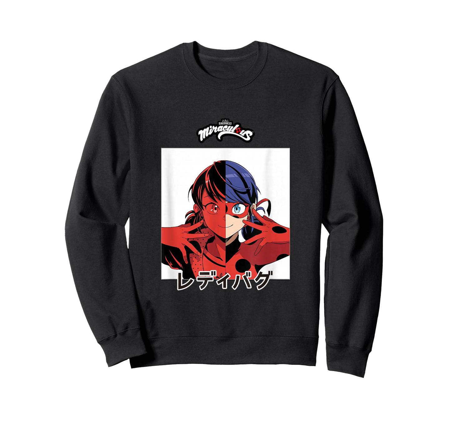 Miraculous Ladybug vs Marinette Manga T-Shirt