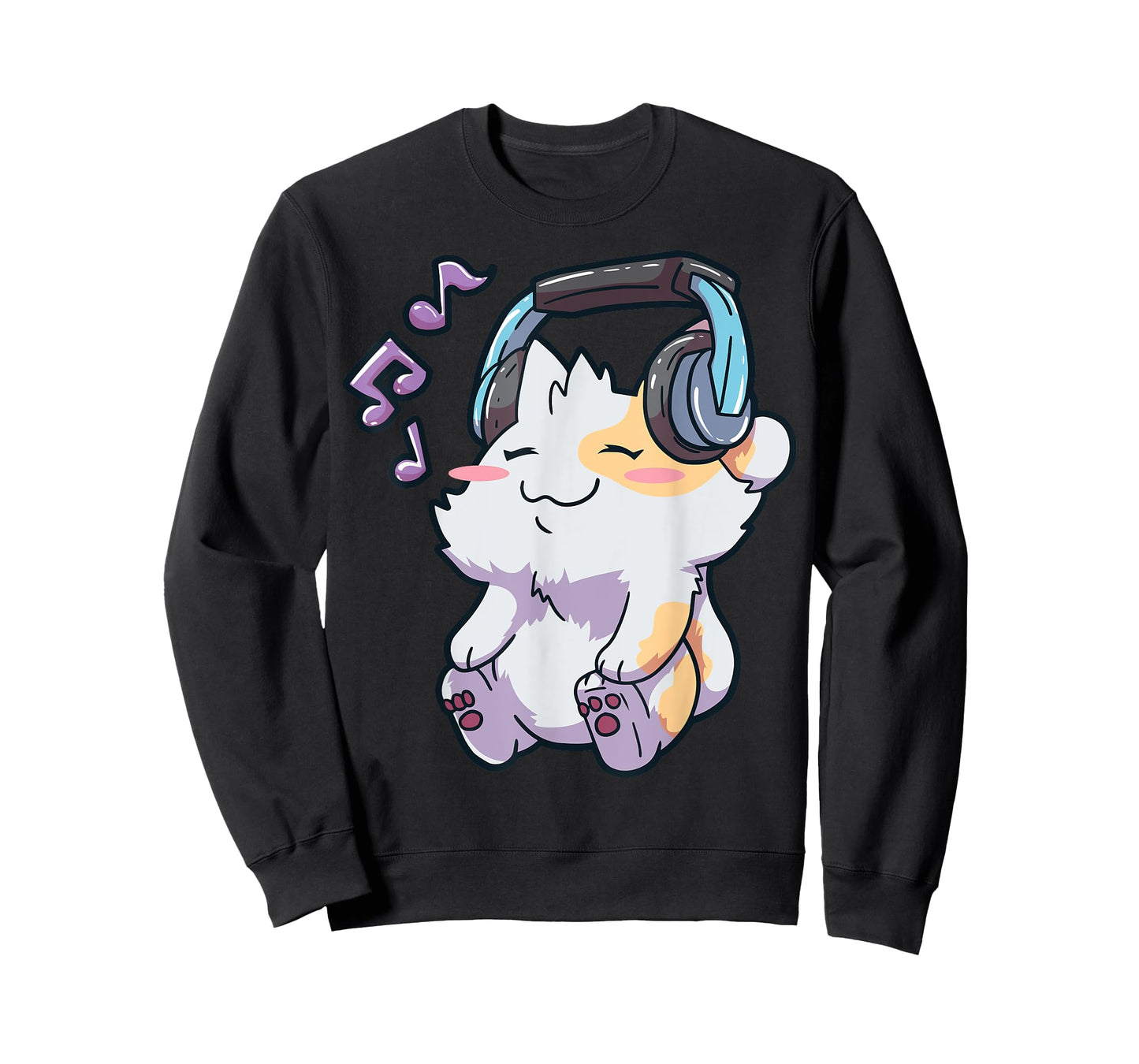 Anime Cat K-Pop Kawaii Neko T-Shirt for Men Women Girls Kids