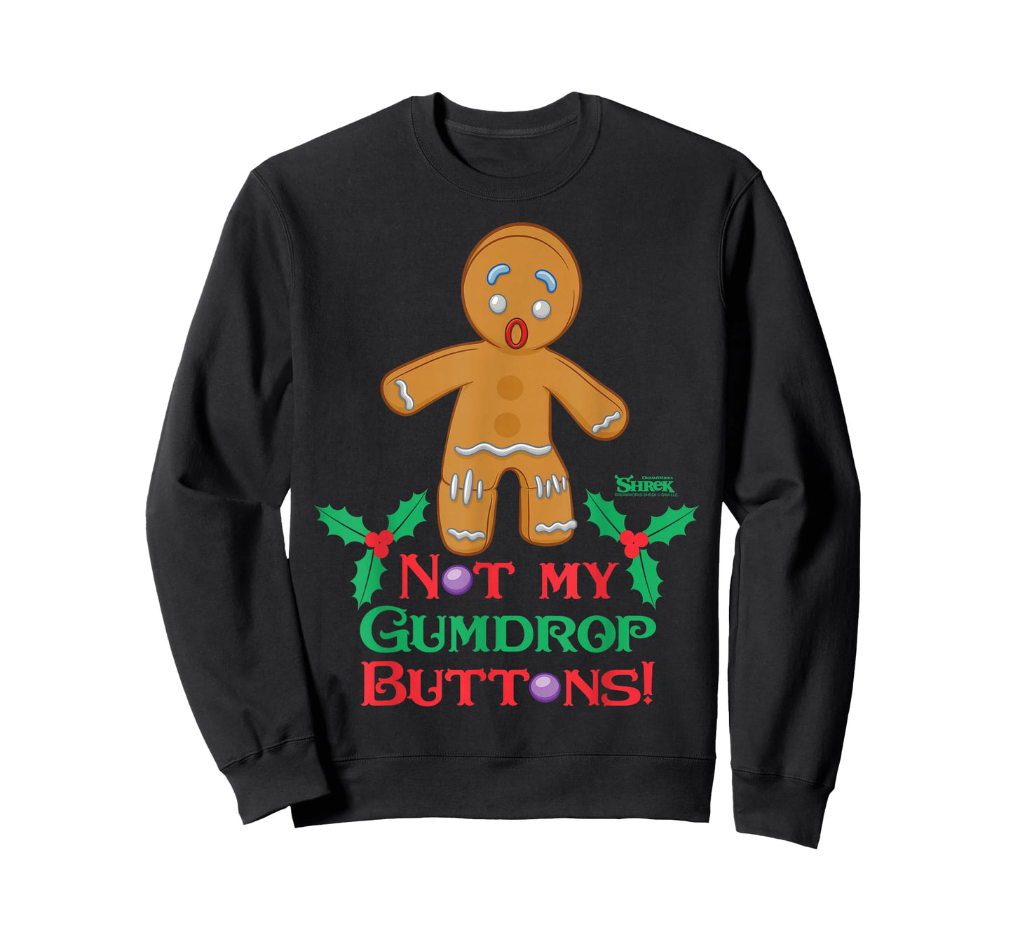 Shrek Gingy Not My Gumdrop Buttons T-Shirt