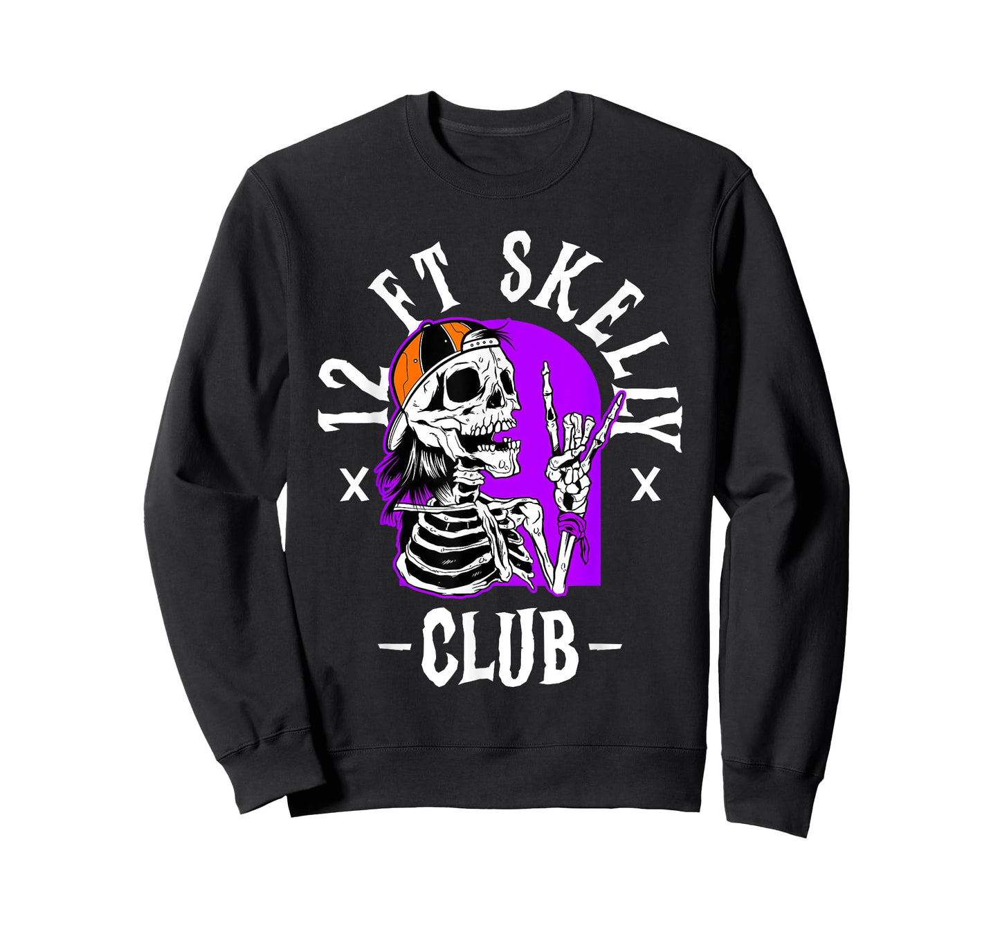 12 FT Skelly Club - Halloween 12 Foot Skeleton T-Shirt