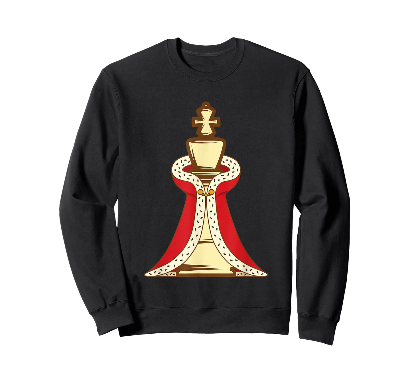 Chess King Piece Costume Chess Club Halloween T-Shirt