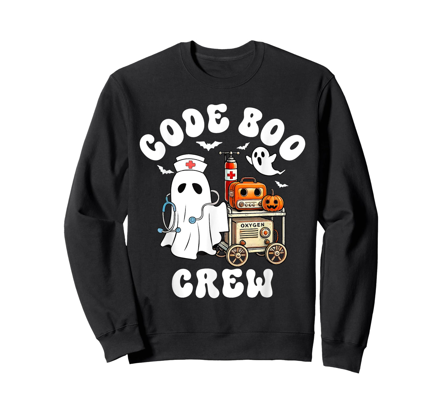 Code Boo Crew Outfit Funny Ghost Halloween Costume T-Shirt