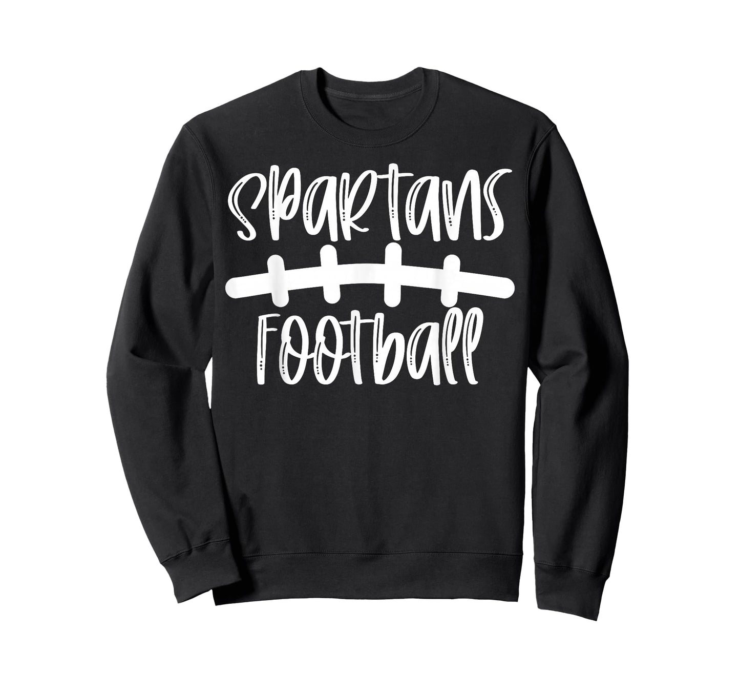 Spartans Football School Spirit Team Mascot Game Night T-Shirt