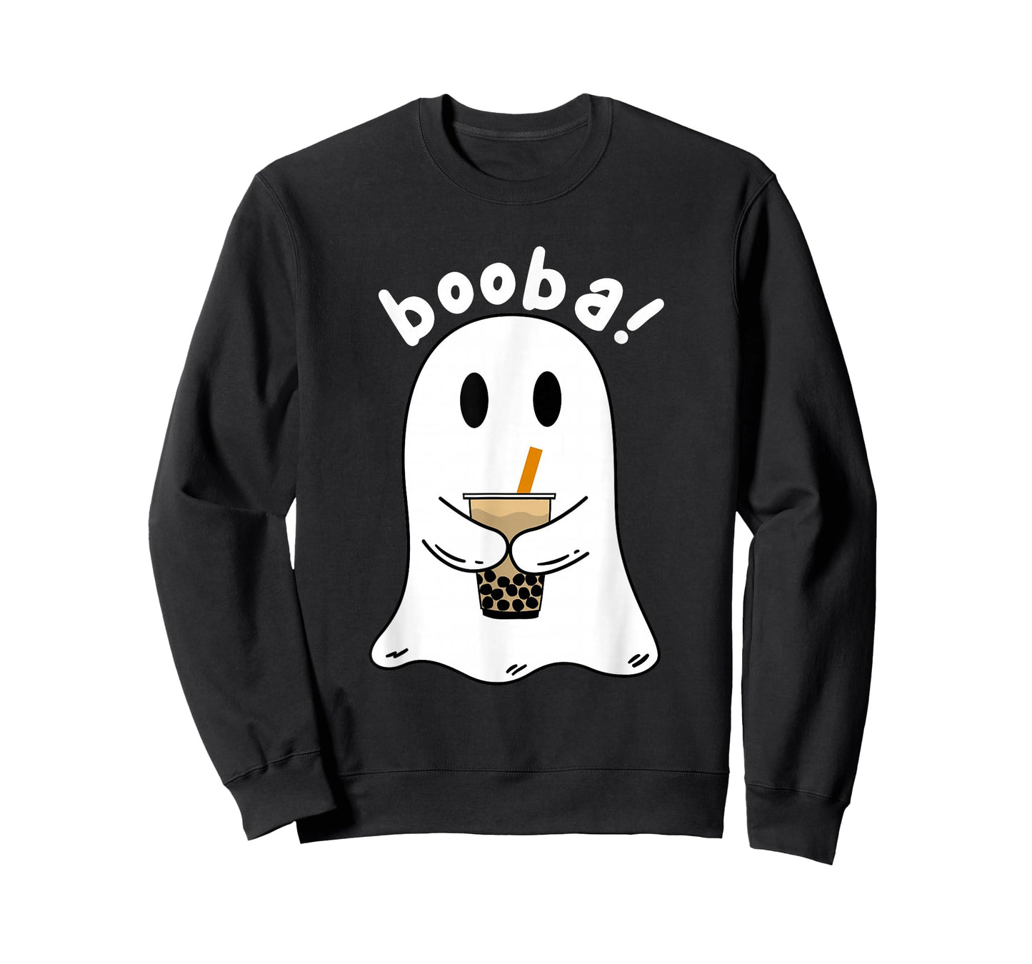 Funny Booba Boba Tea Halloween Costume T-Shirt