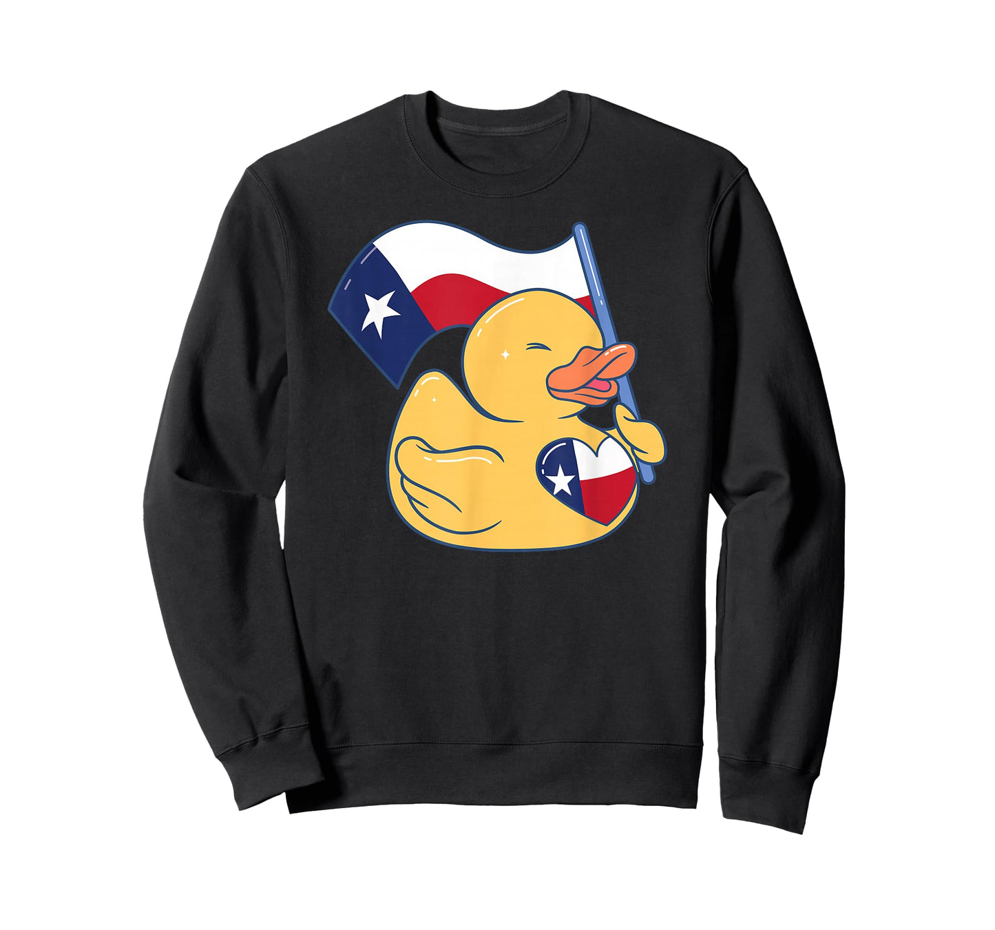Easily Distracted By Ducks Texas Flag Bird Dallas Austin Tx T-Shirt