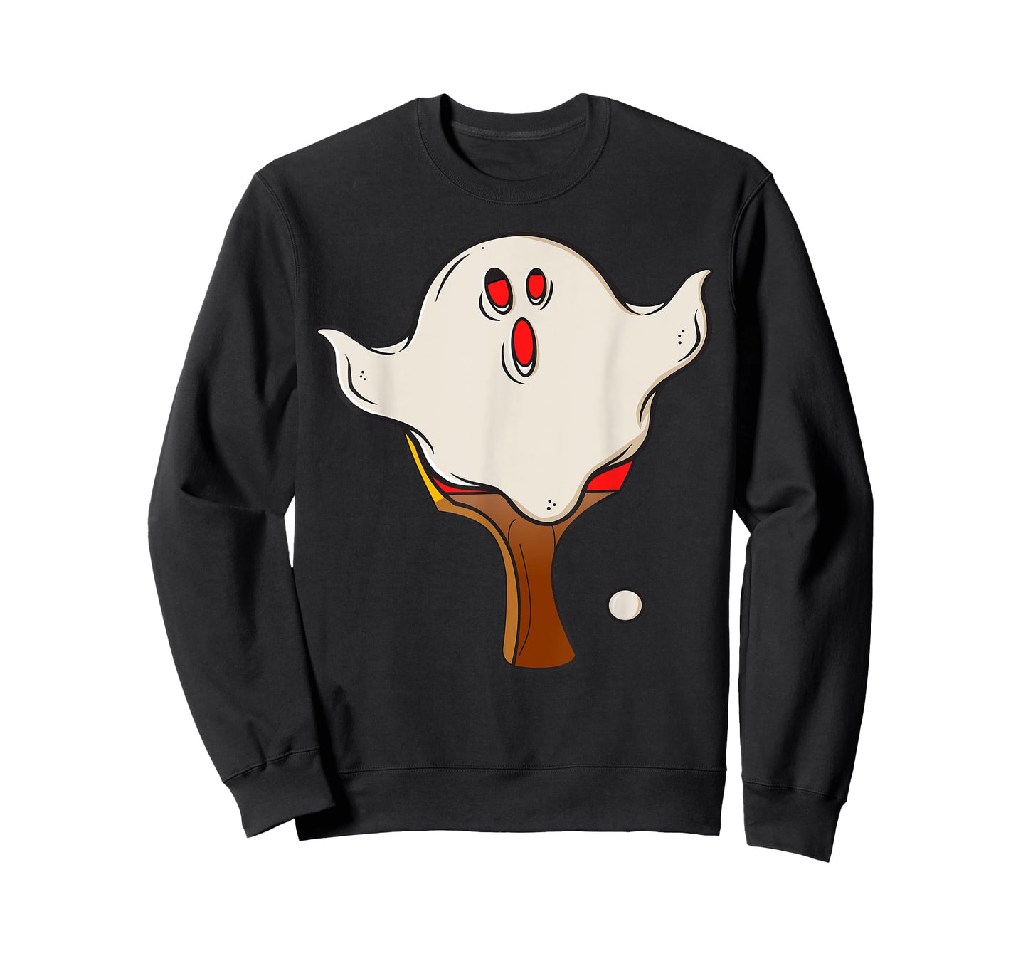 Table Tennis Halloween Ghost Halloween Disguise Halloween T-Shirt