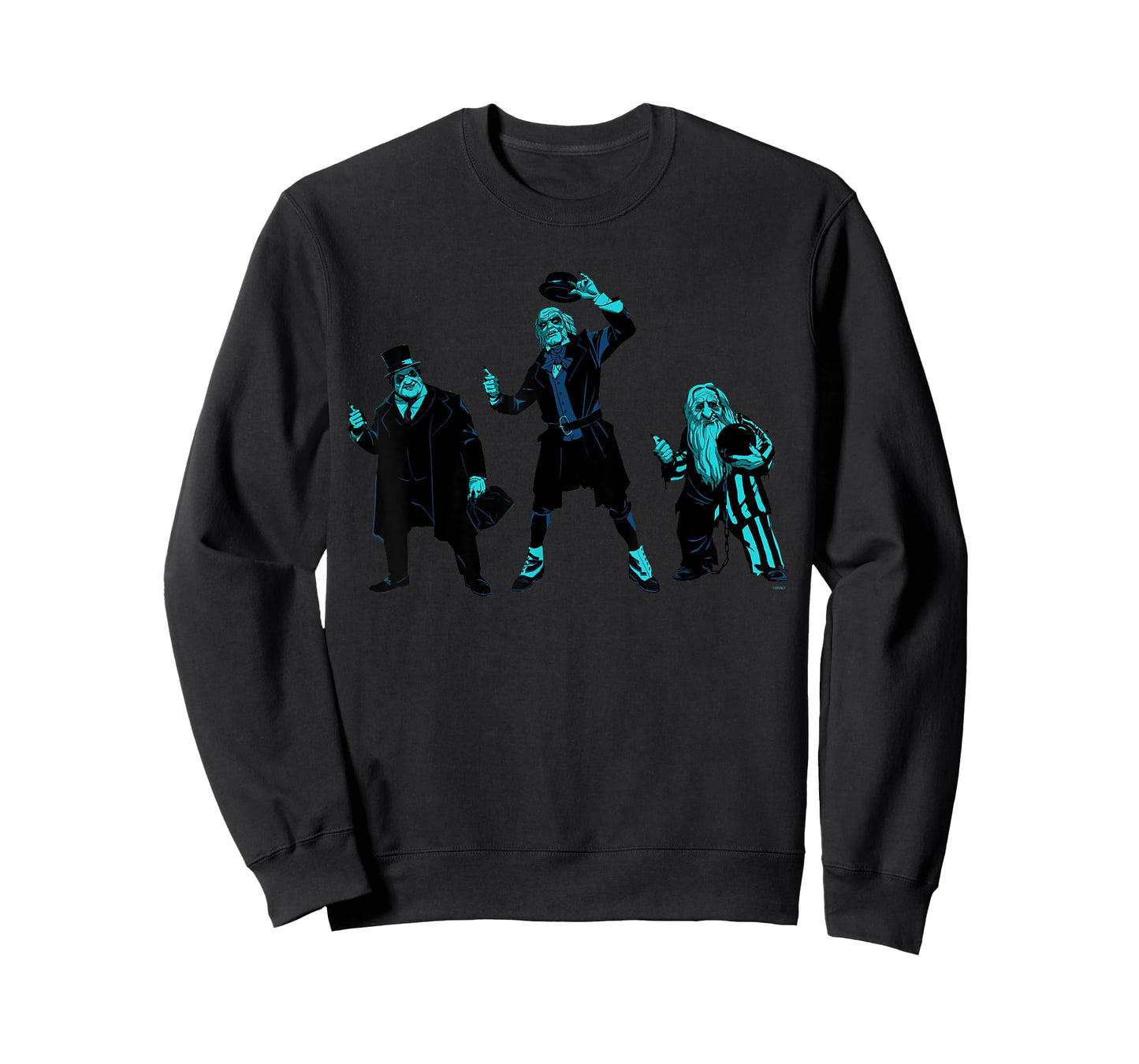 Disney Haunted Mansion Movie Hitchhiking Ghosts Trio T-Shirt