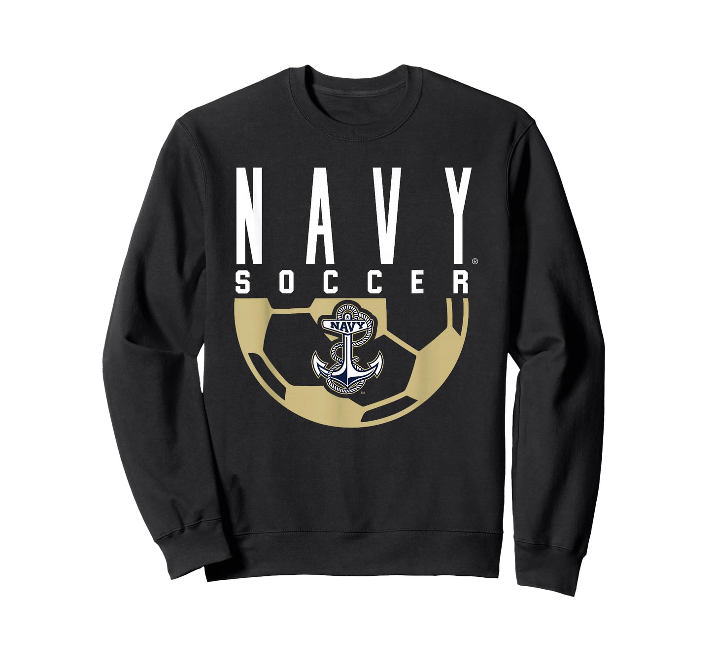 US Naval Academy Navy Midshipmen Soccer Arch T-Shirt