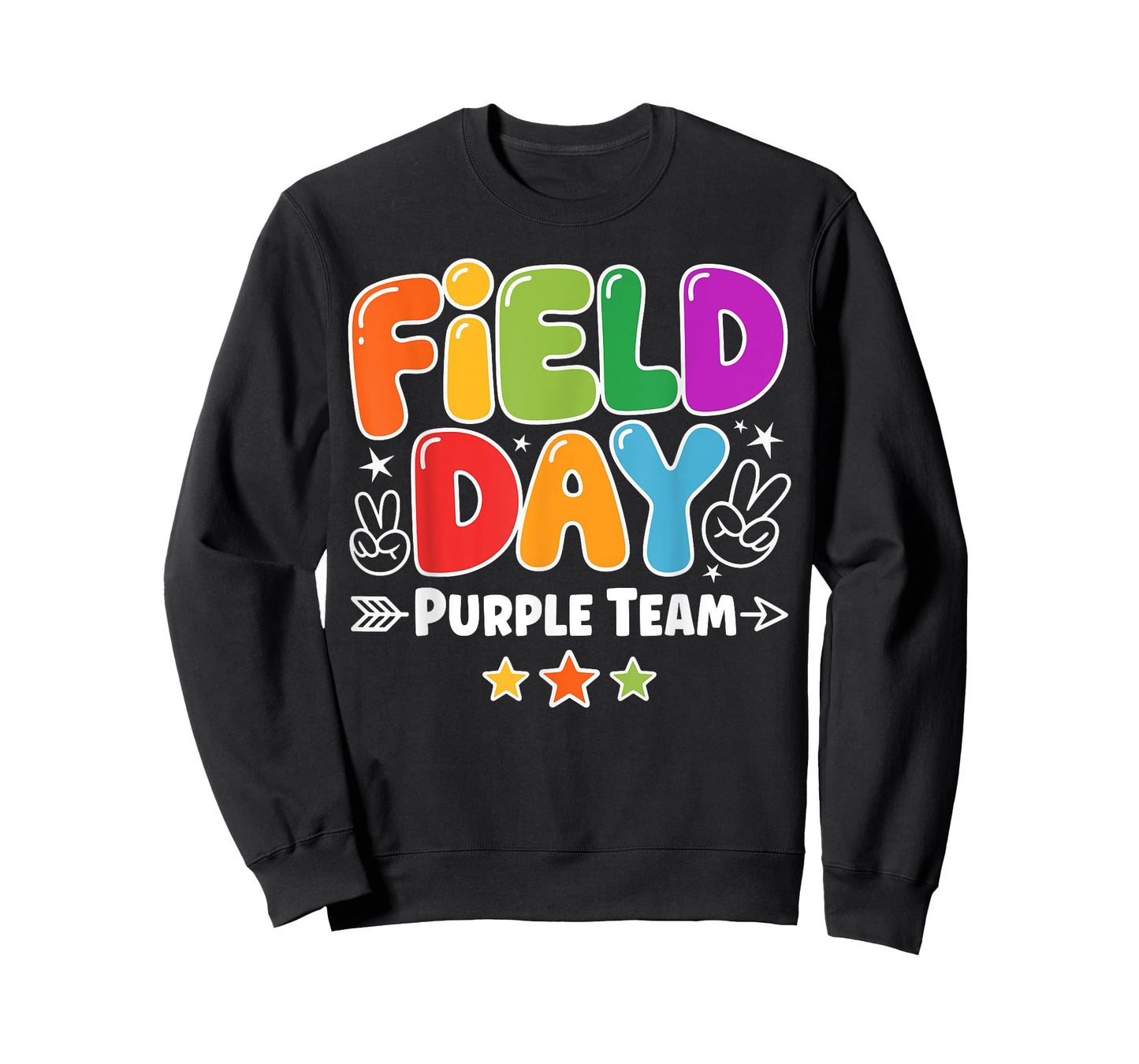 Field Day Purple Team Kids Boy Girl Teacher Field Day Games T-Shirt