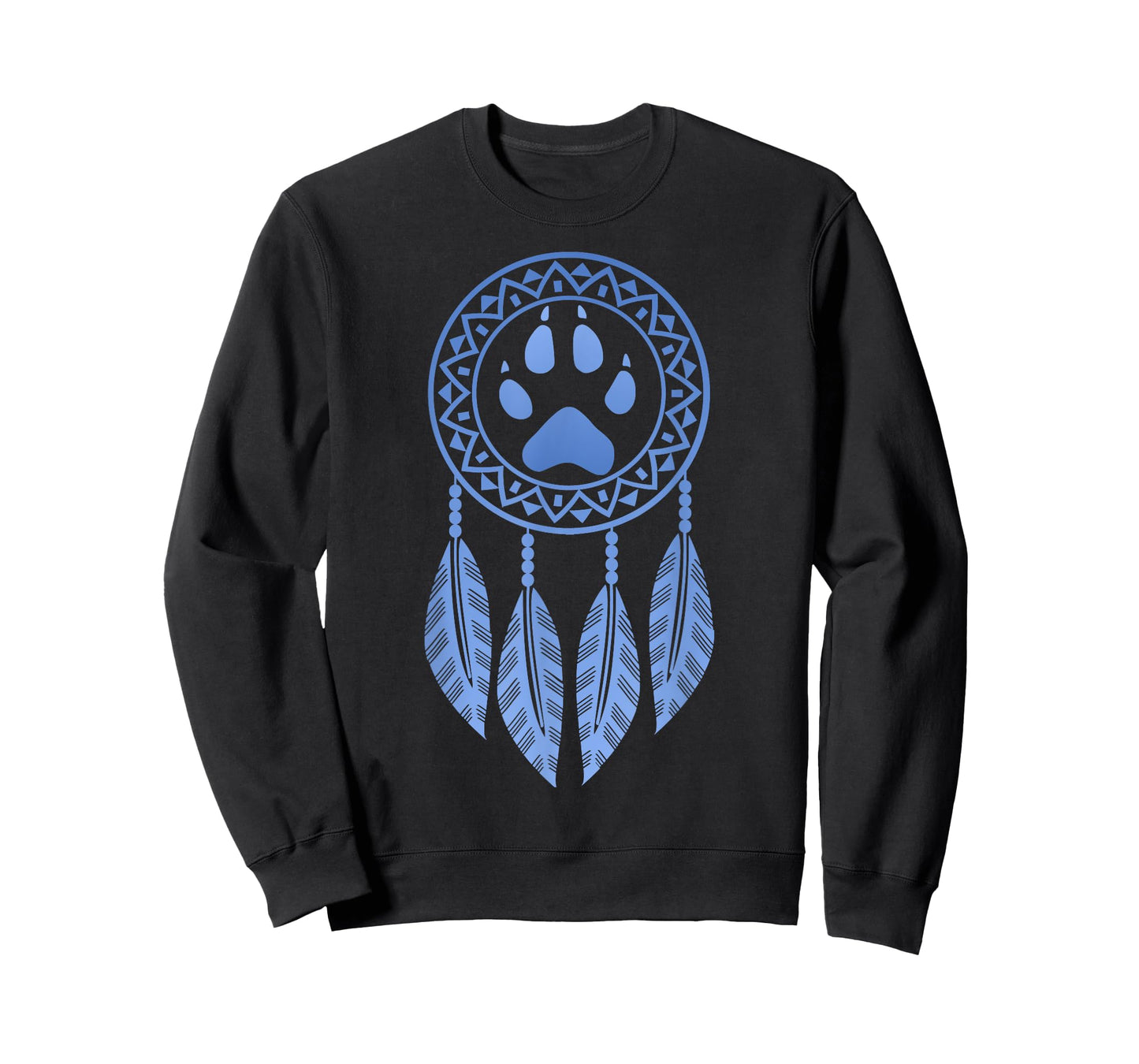 Wolf Paw Dreamcatcher Wolves Dream Catcher Vintage Graphic T-Shirt