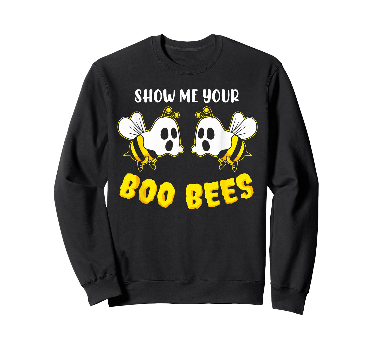Show Me Your Boo Bees Funny Couples Halloween Costume T-Shirt