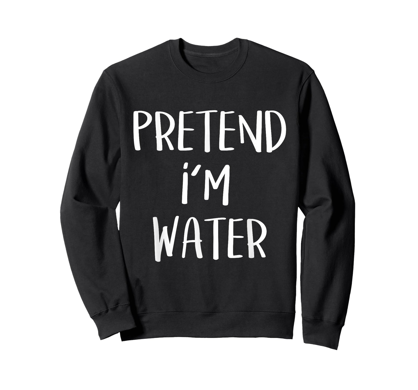 Pretend I'm Water Element Costume Funny Halloween Party T-Shirt