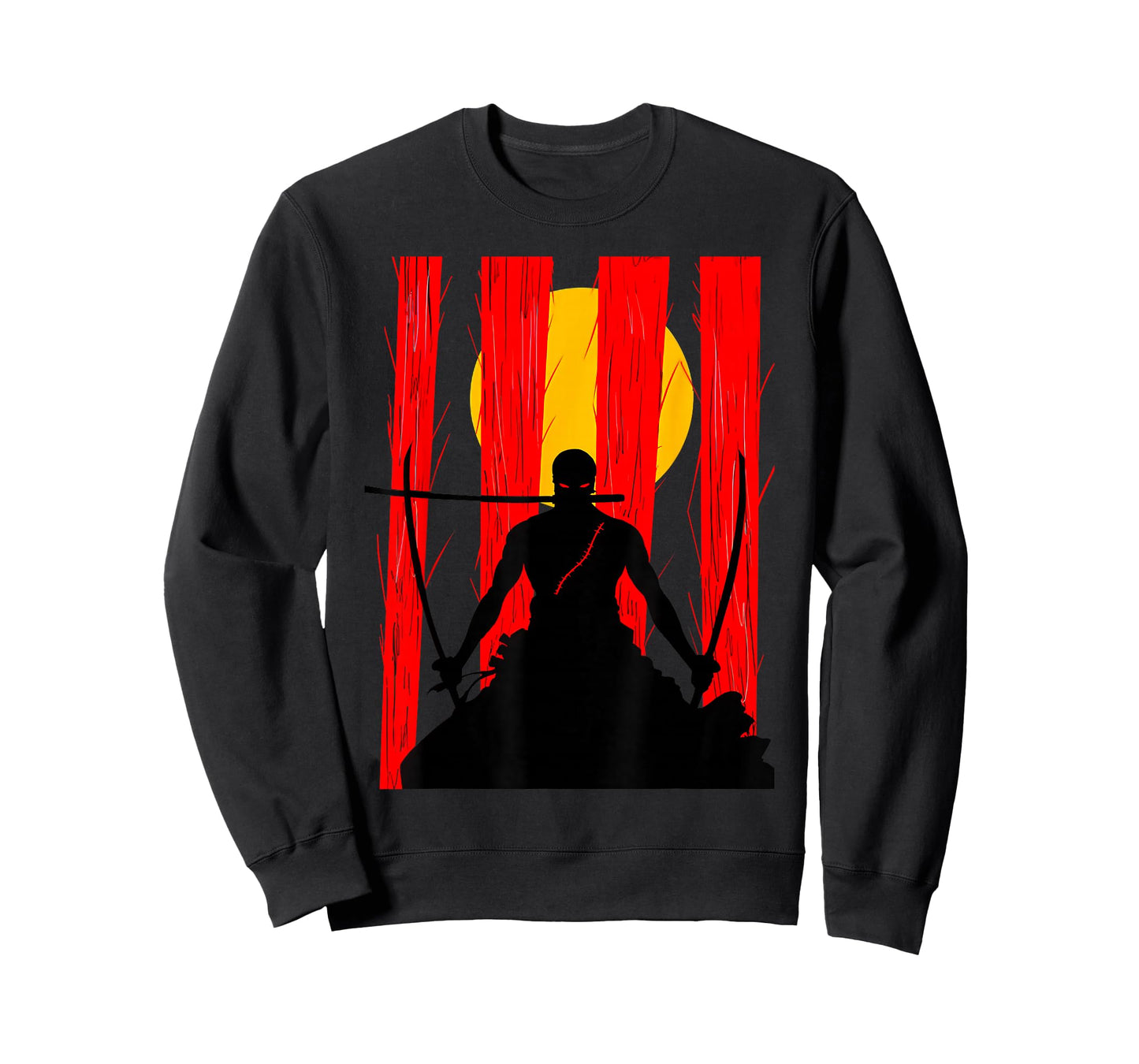 Japanese Retro Art Zoro Anime Graphic T-Shirt