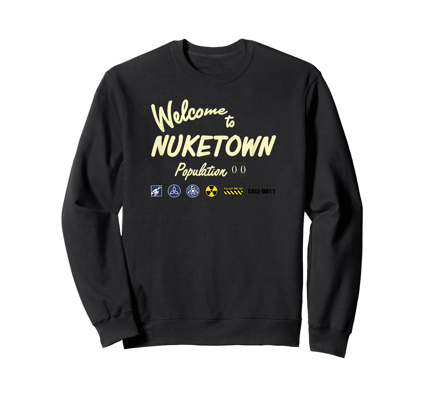 Call of Duty Nuketown Welcome Sign T-Shirt