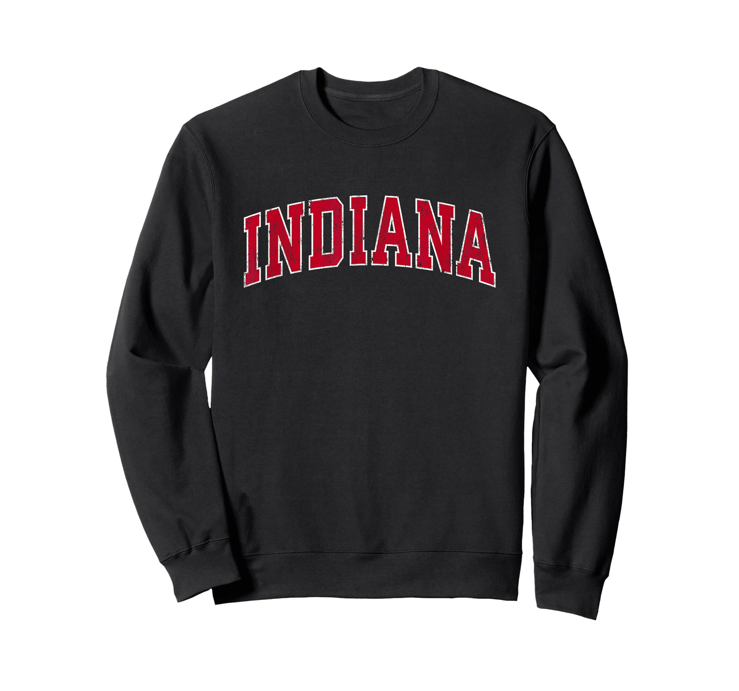 Indiana IN Vintage Sports Design Red Design T-Shirt