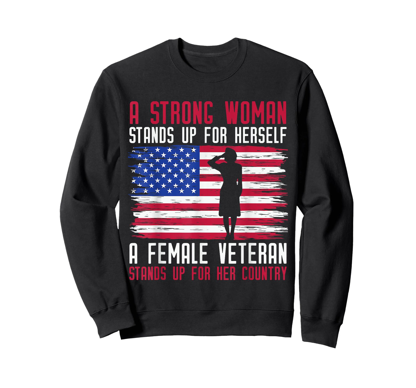 Female Veteran USA T-Shirt