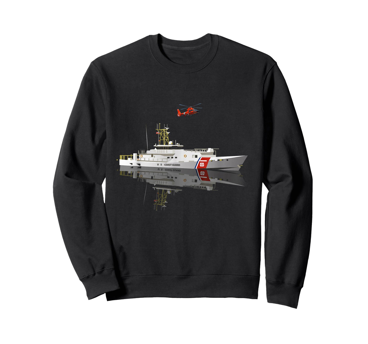 U.S Coastguard Coast Guard Veteran Flag USCG Veterans Day T-Shirt