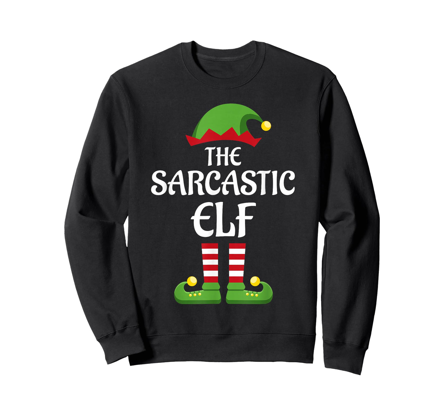 Sarcastic Elf Family Matching Group Christmas T-Shirt
