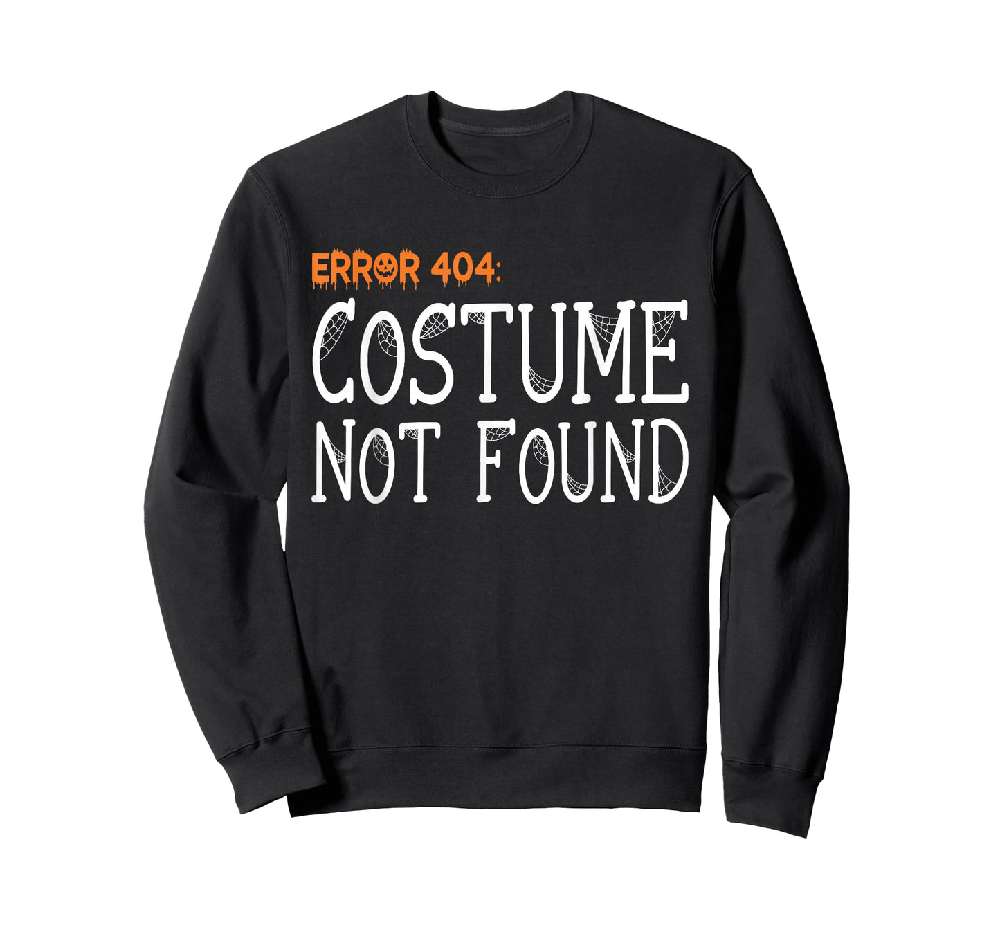 Error 404 Costume Not Found Funny Halloween T-Shirt