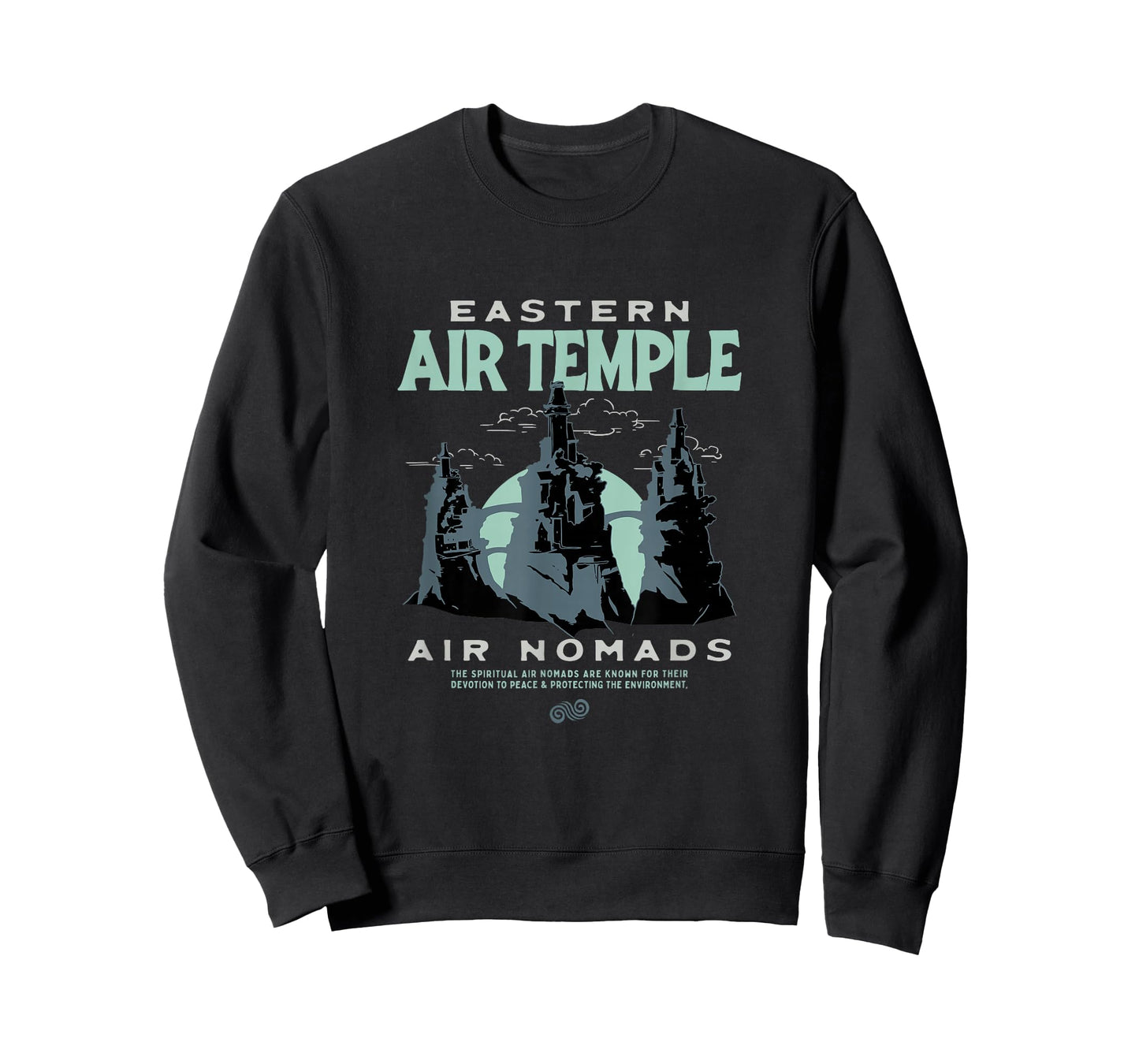 Avatar The Last Airbender Air Nomads Eastern Temple Scene T-Shirt