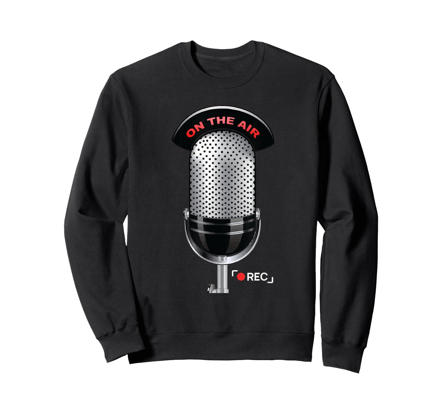 This Is My Podcast Mic Costume Funny Podcasters Halloween T-Shirt