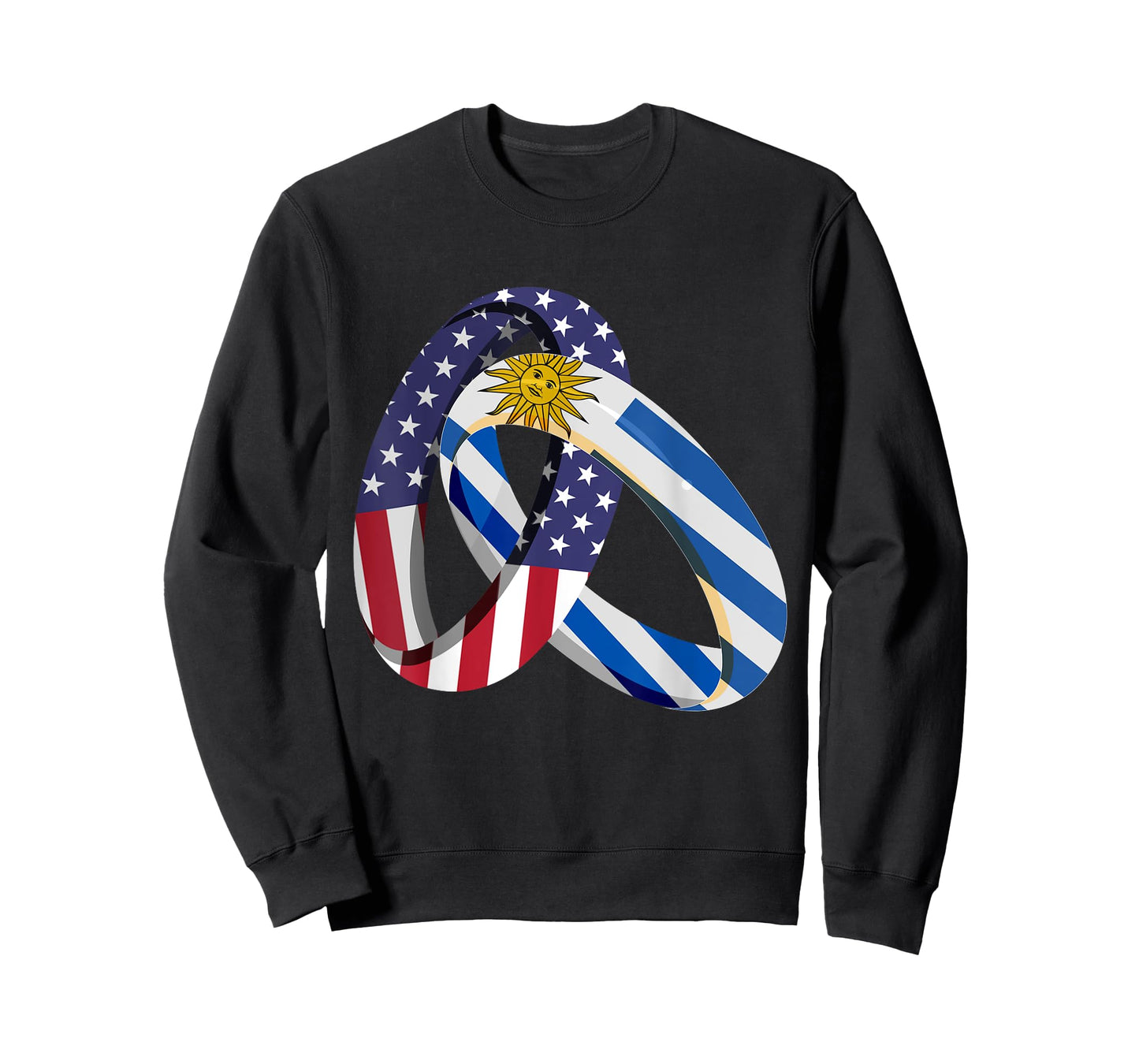 Uruguay American Ring Heritage Month Uruguayan Flag T-Shirt