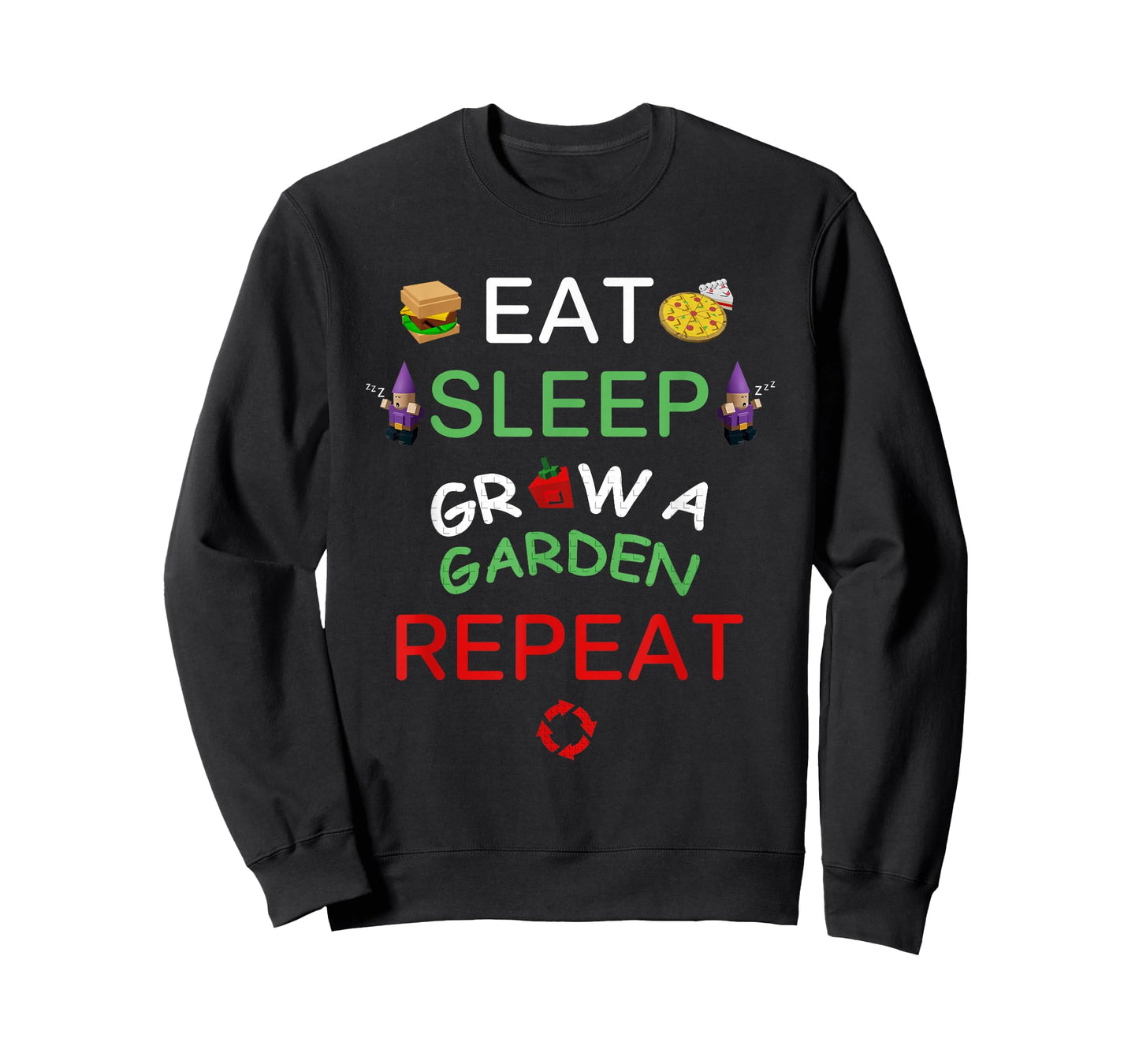 Eat Sleep Grow A Garden Repeat Player T-Shirt