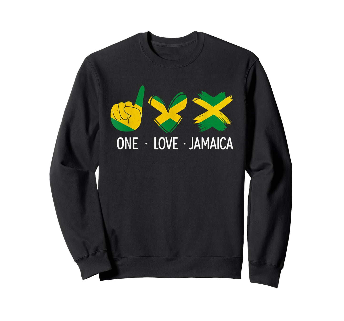 Jamaican Flag One Love Jamaica Men Women Kids Patriot T-Shirt