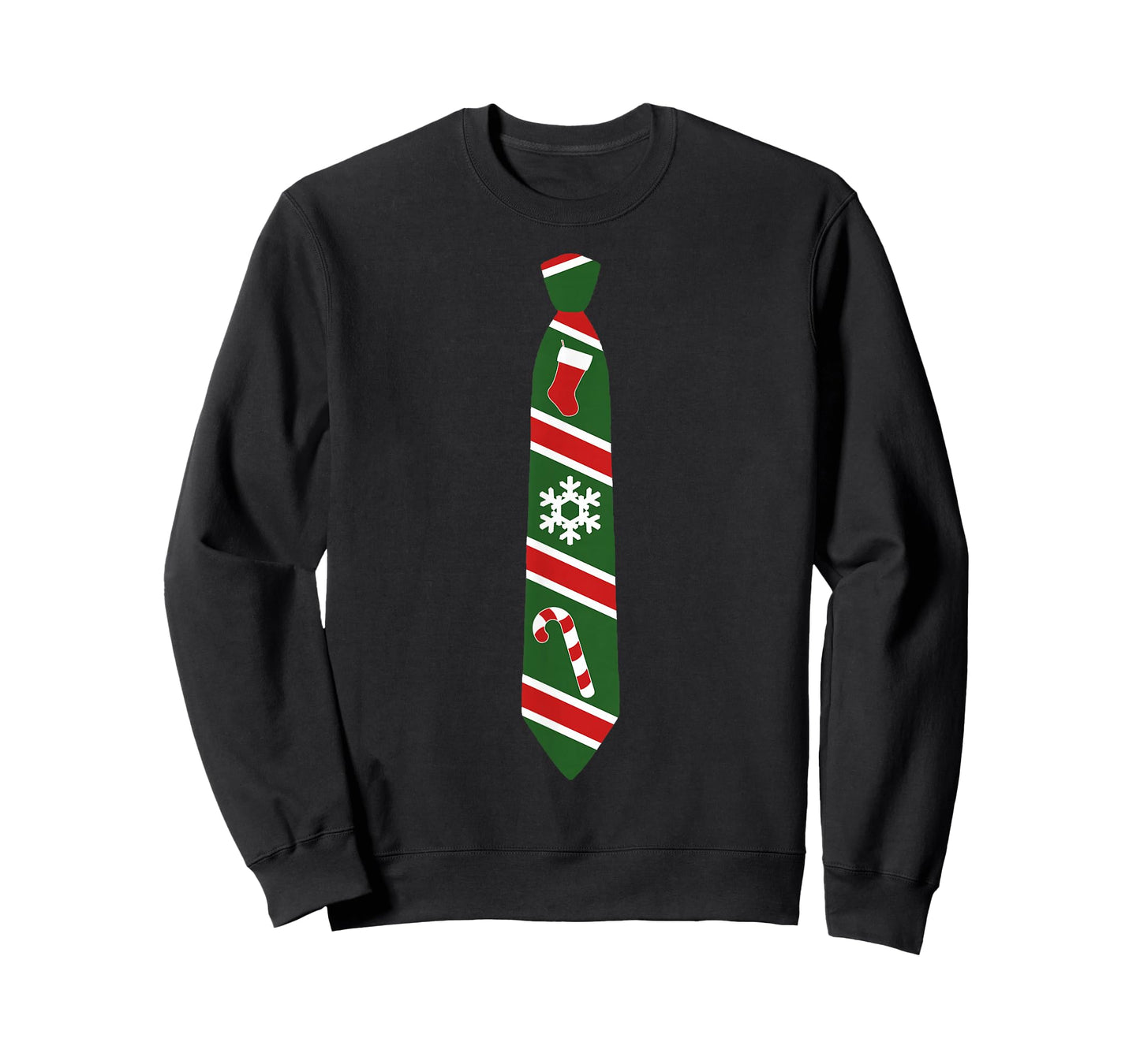 Funny Christmas Tie T-Shirt - Holiday Tuxedo Fun Tee Design T-Shirt