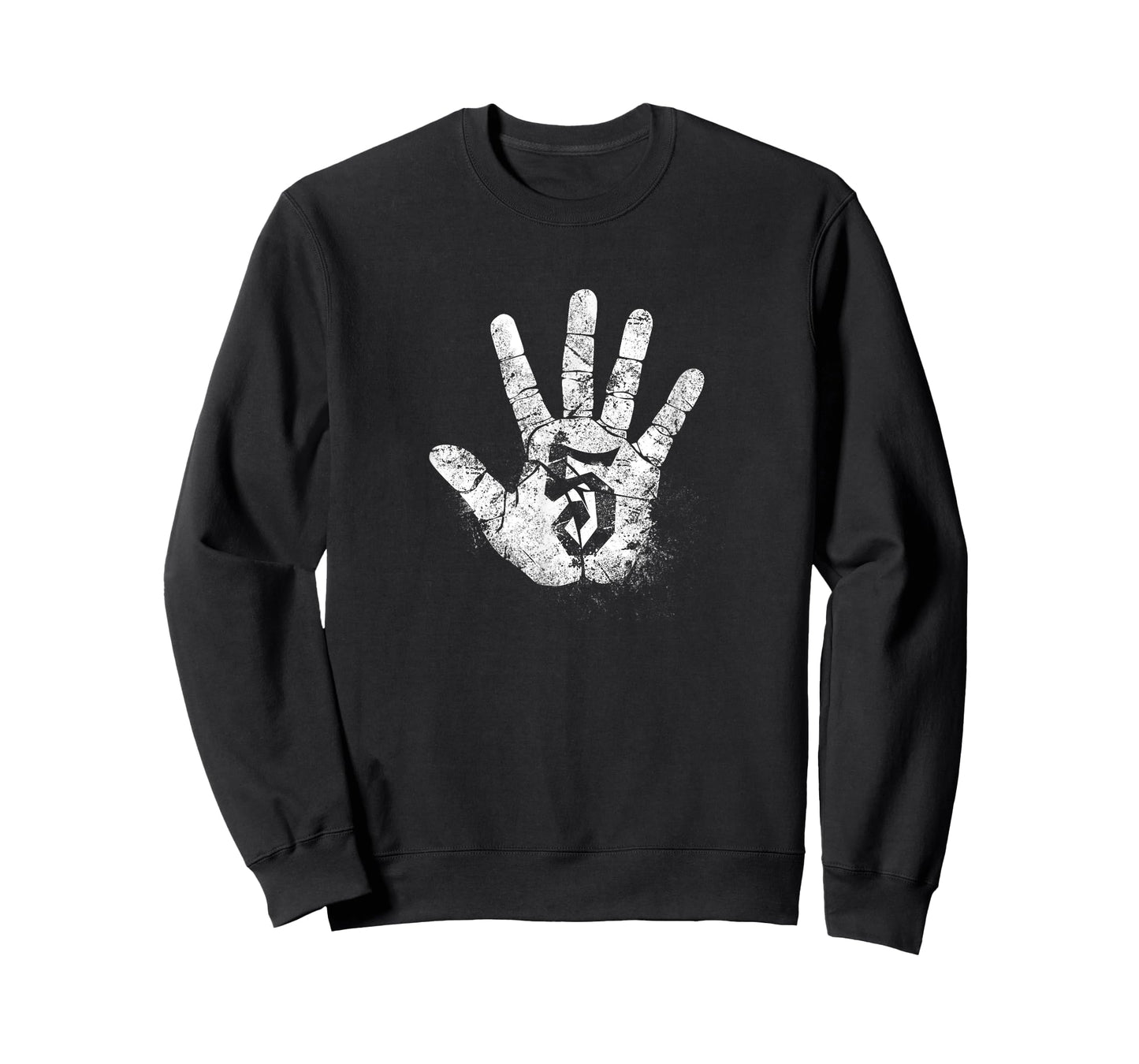 Number 5 Hi Five Hand Sign Hello Greeting Play Games Academy T-Shirt