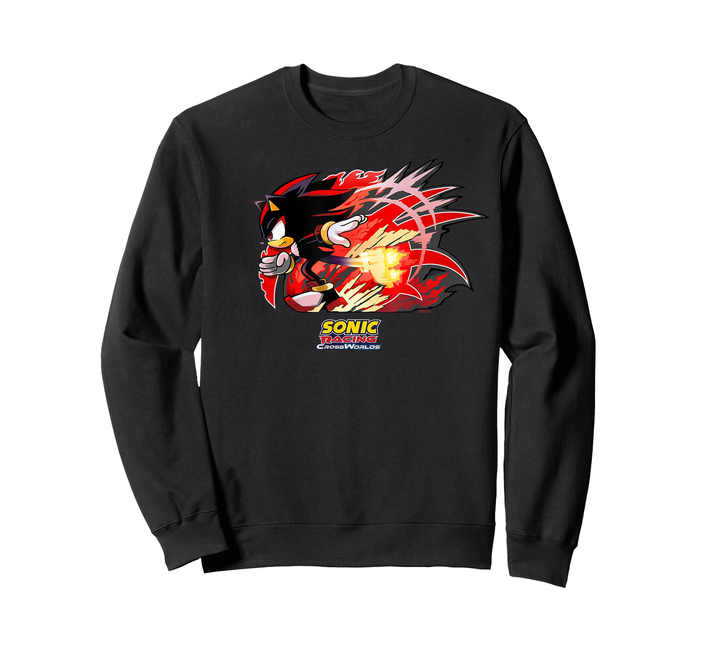 Sonic Racing CrossWorlds - Shadow Decal T-Shirt