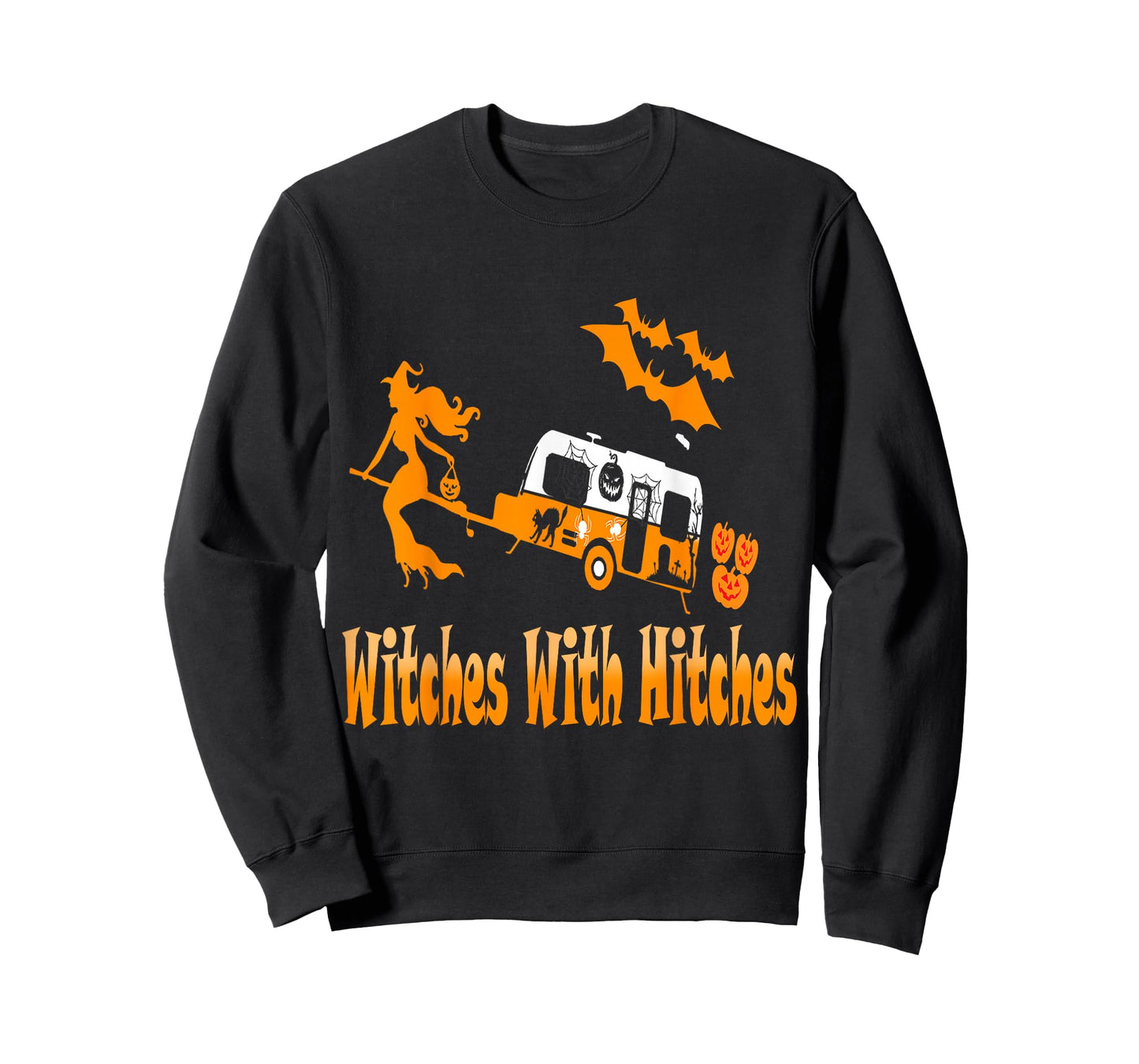 Witches With Hitches Camper RV Camper Camping Halloween T-Shirt