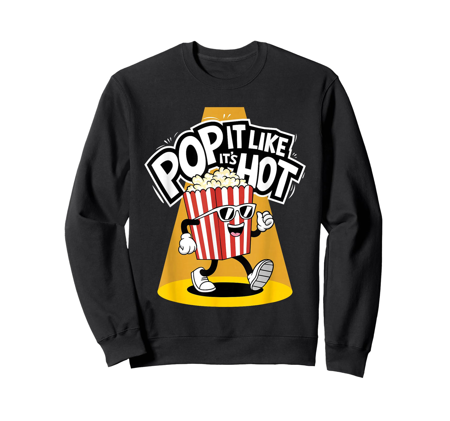 Pop It Like It's Hot Funny Movie Popcorn Lover T-Shirt
