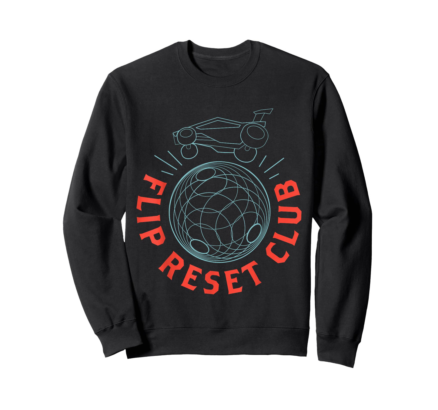 Simple Rocket Soccer League, Flip Reset Club, Clean Design T-Shirt