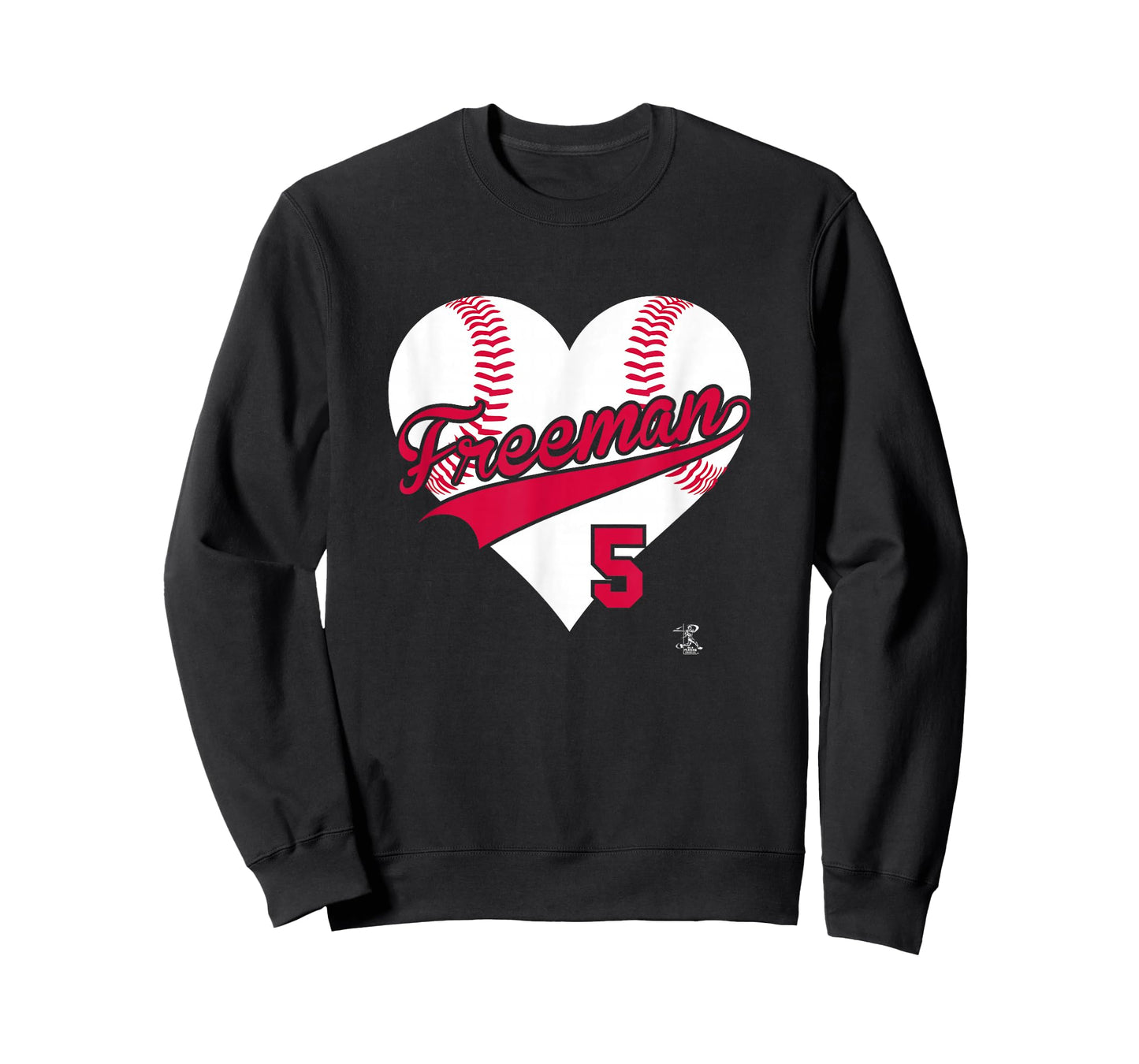 Freddie Freeman Baseball Heart Gameday T-Shirt