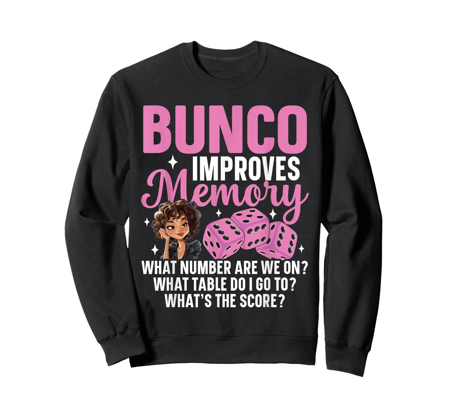 Bunco Prizes Decorations Bunco Night Bunco Player Bunco T-Shirt