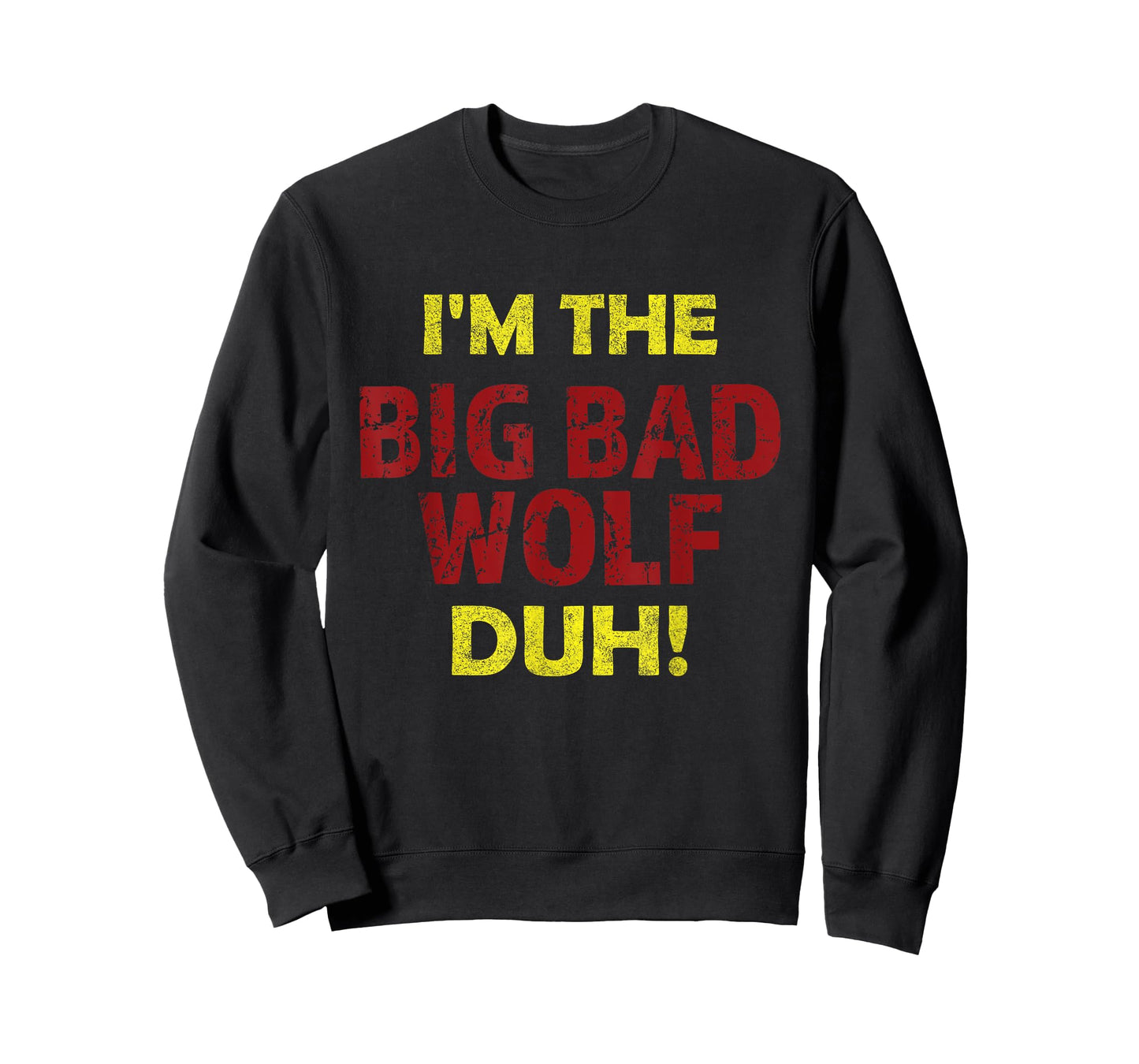 I'm the bad wolf duh Funny costume Halloween party T-Shirt
