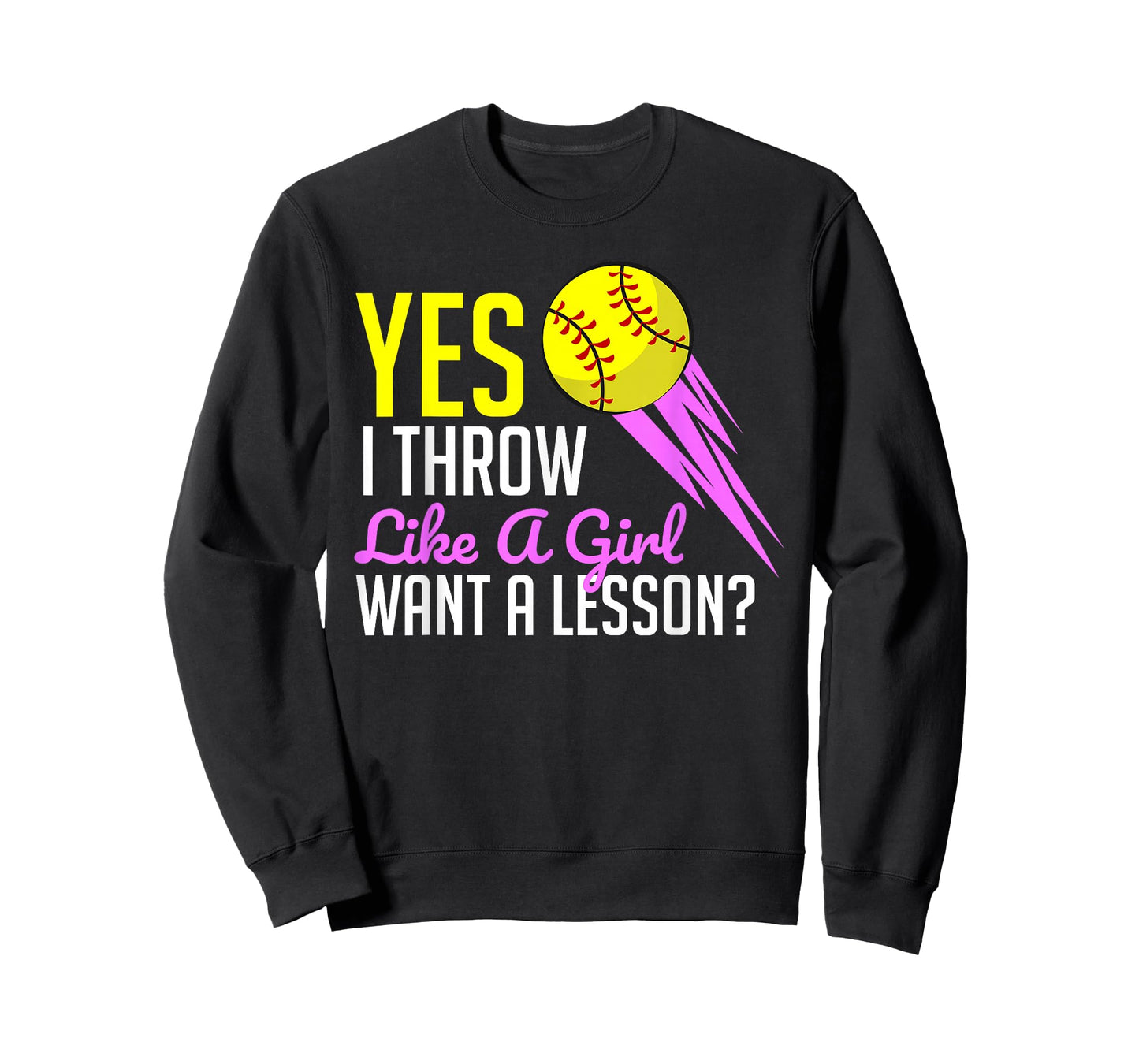 Funny Softball Game Player Sports Lover Gift For Women Girls T-Shirt