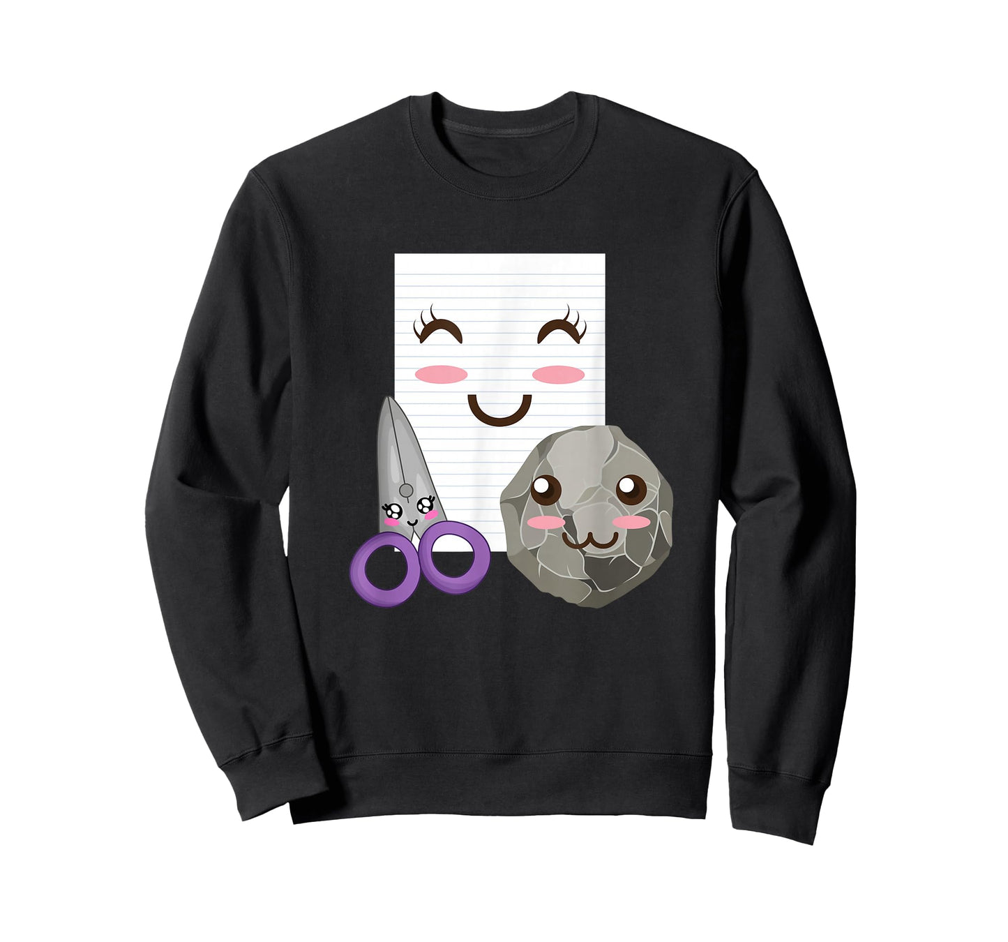 Rock Paper Scissors Shirt Funny Group Halloween Costumes T-Shirt