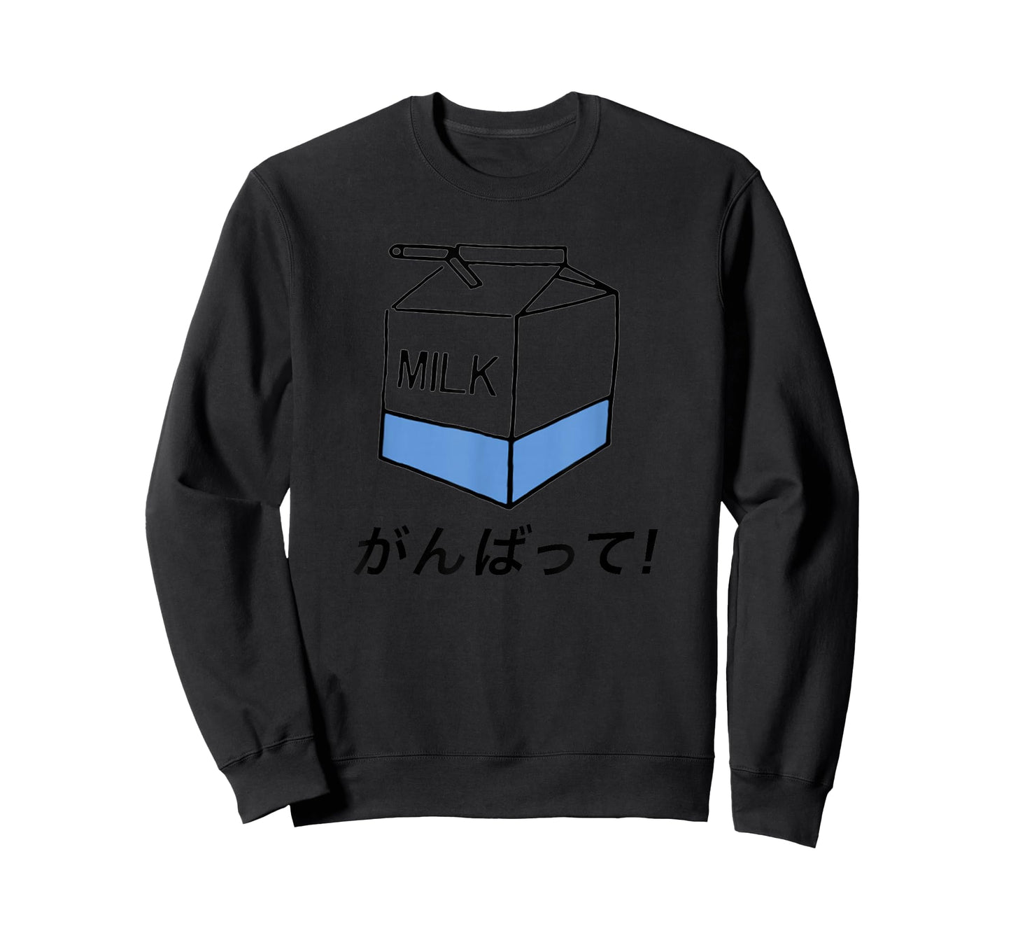 Tokyo Harajuku Milk Design Says: Good Luck! in Japanese T-Shirt