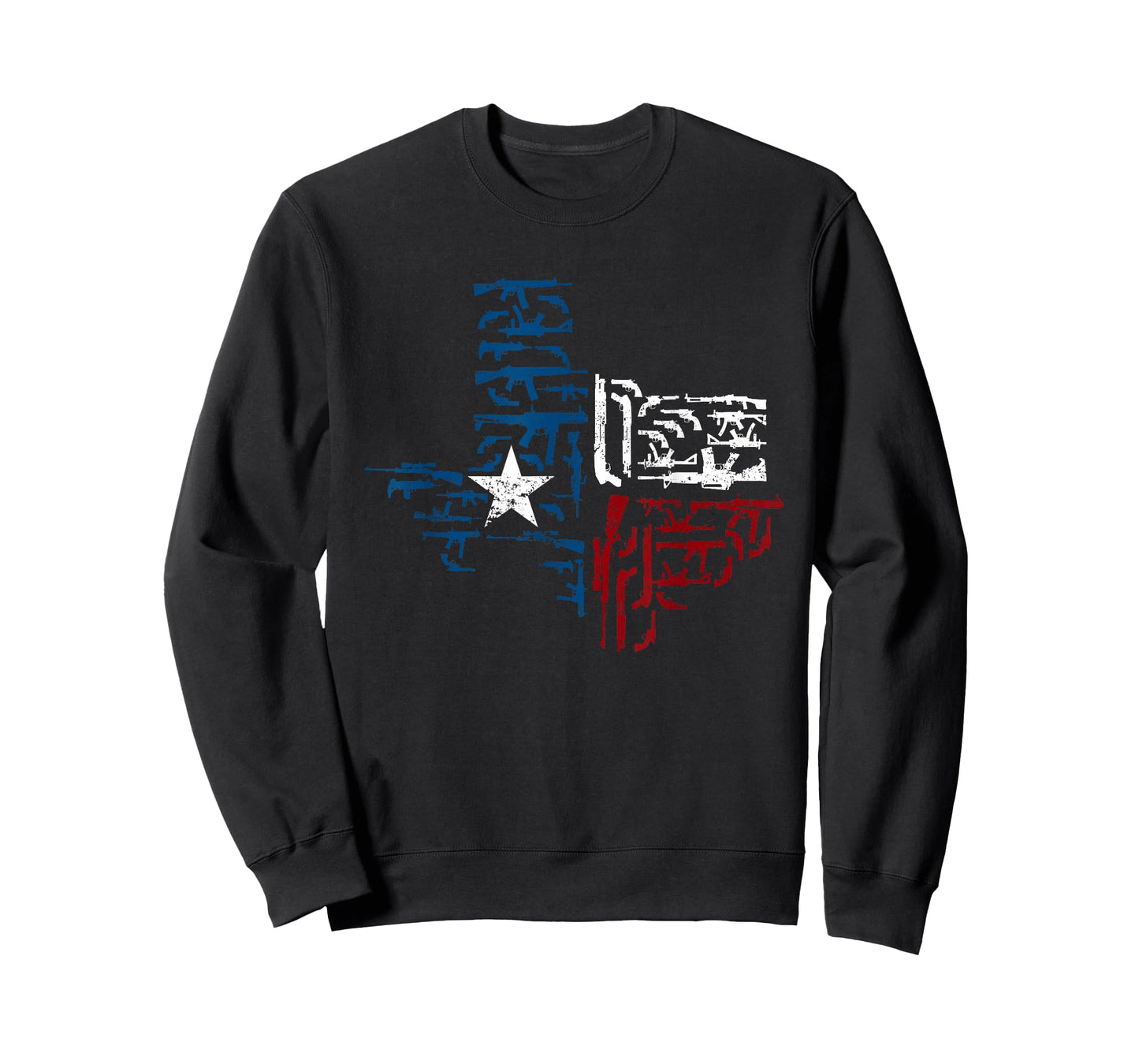 Patriotic US South Austin Guns Texas T-Shirt