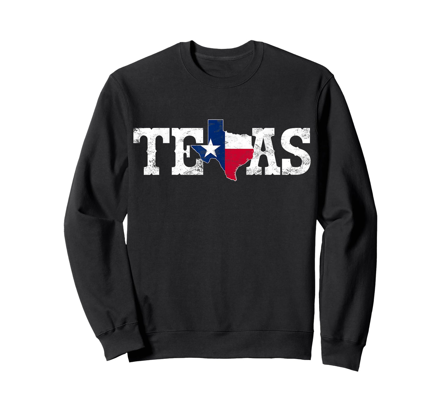Texas T-Shirt Texas Shaped Flag Grunge Distressed Texas Tee T-Shirt
