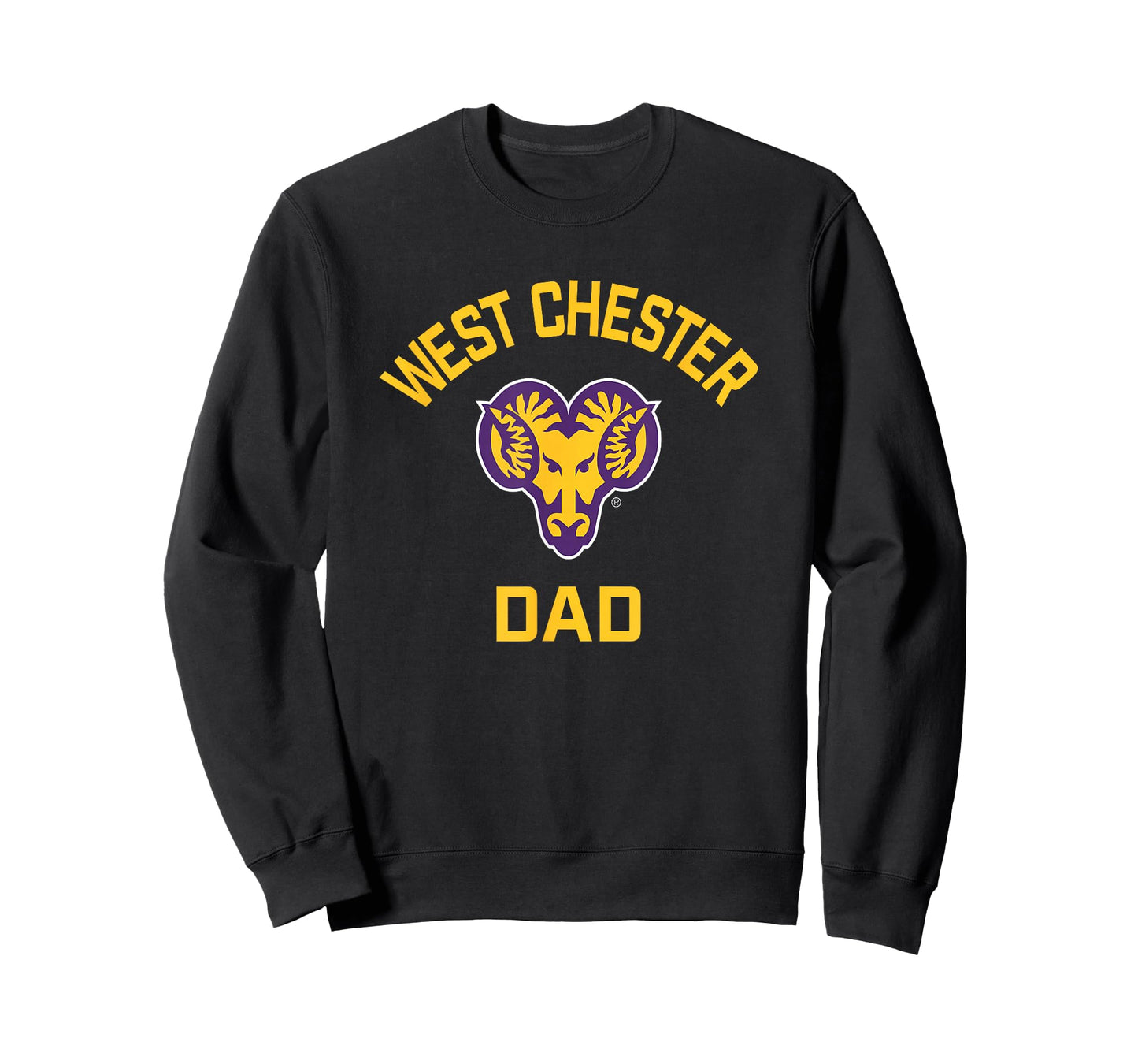 West Chester University Golden Rams Arched Dad T-Shirt