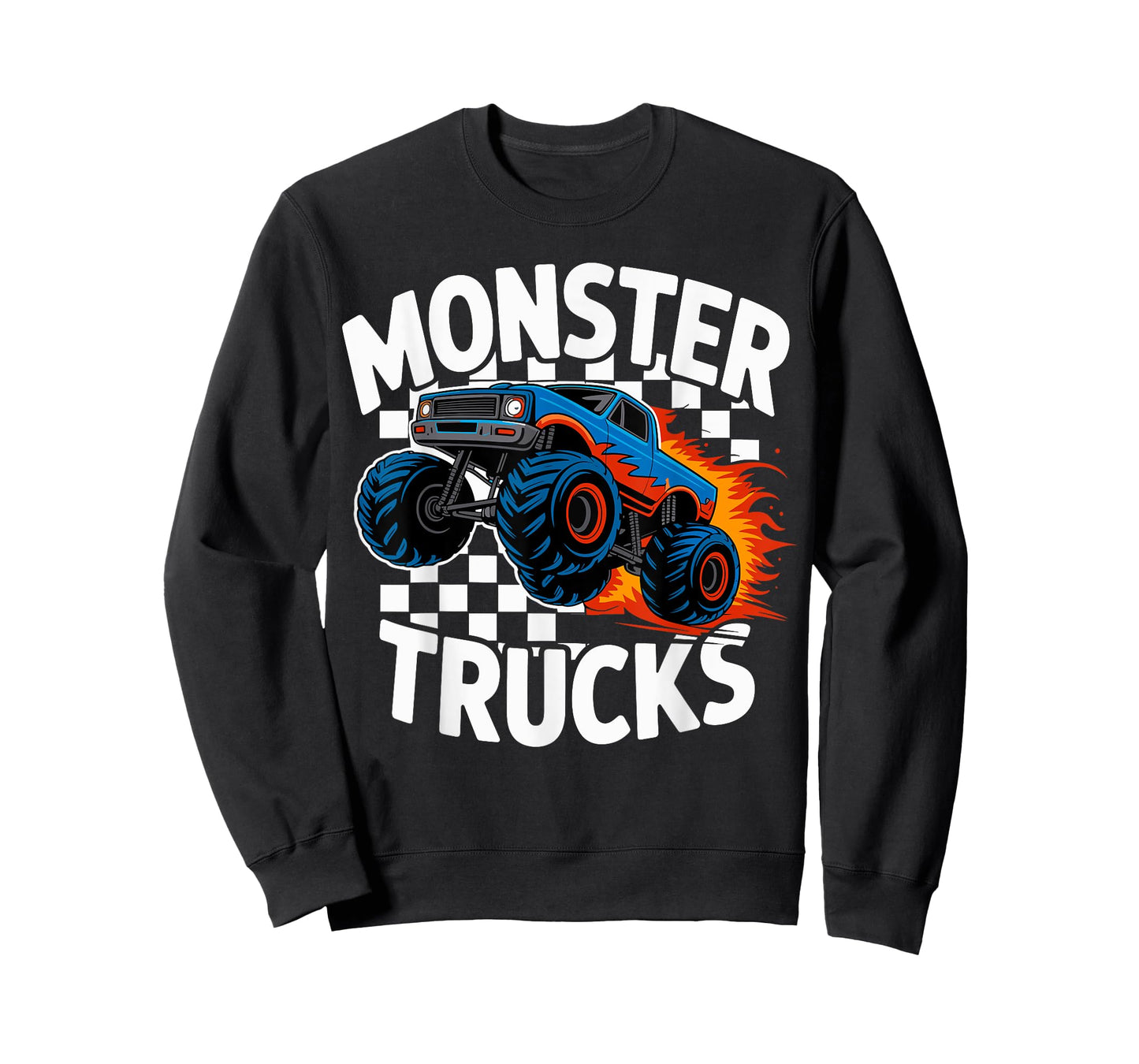 Monster Truck Birthday Party Retro Vintage Monster Trucks T-Shirt