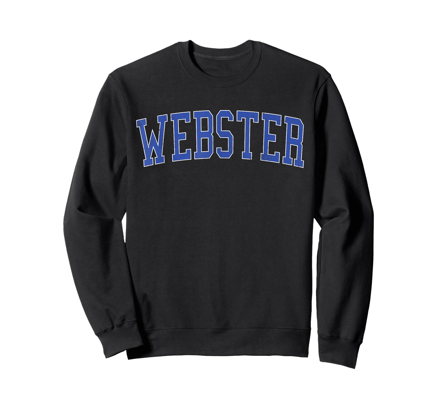 Vintage Webster TX Distressed Blue Varsity Style T-Shirt