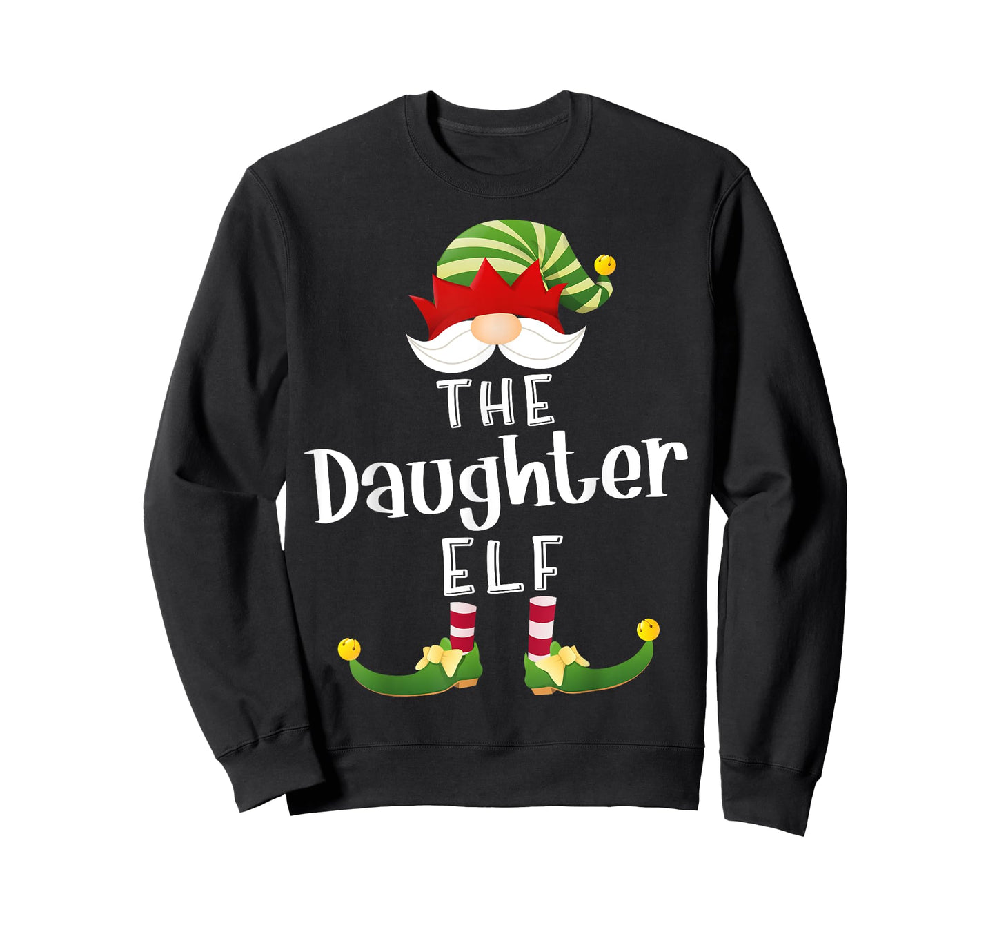 Daughter Elf Group Christmas Funny Pajama Party T-Shirt