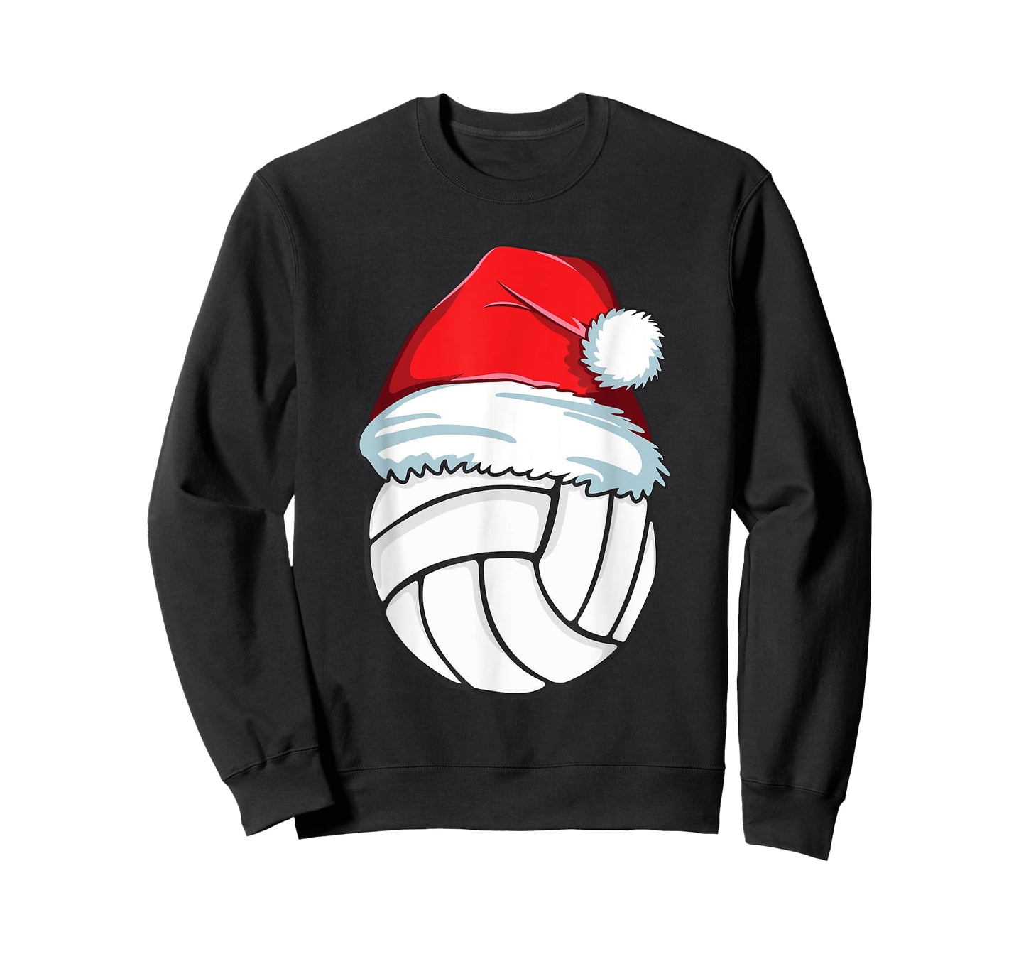 Ugly Christmas Volleyball T-Shirt for Women Santa Pajama T-Shirt